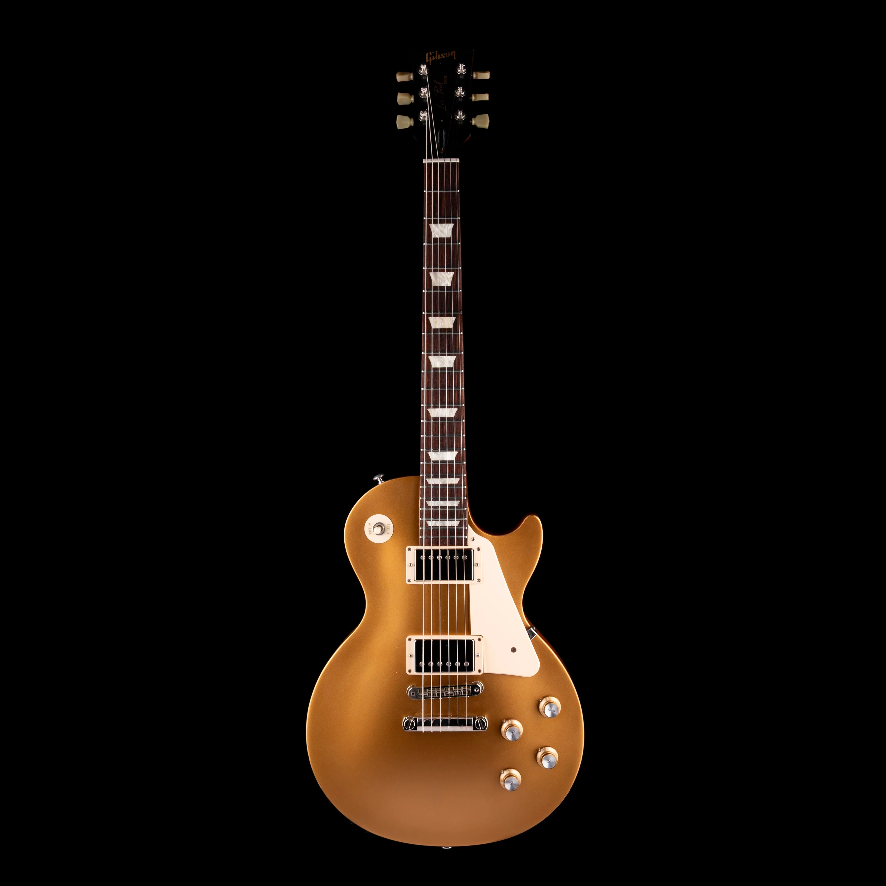 Used 2013 Gibson Les Paul Tribute Satin Gold Top With OHSC - Image 2