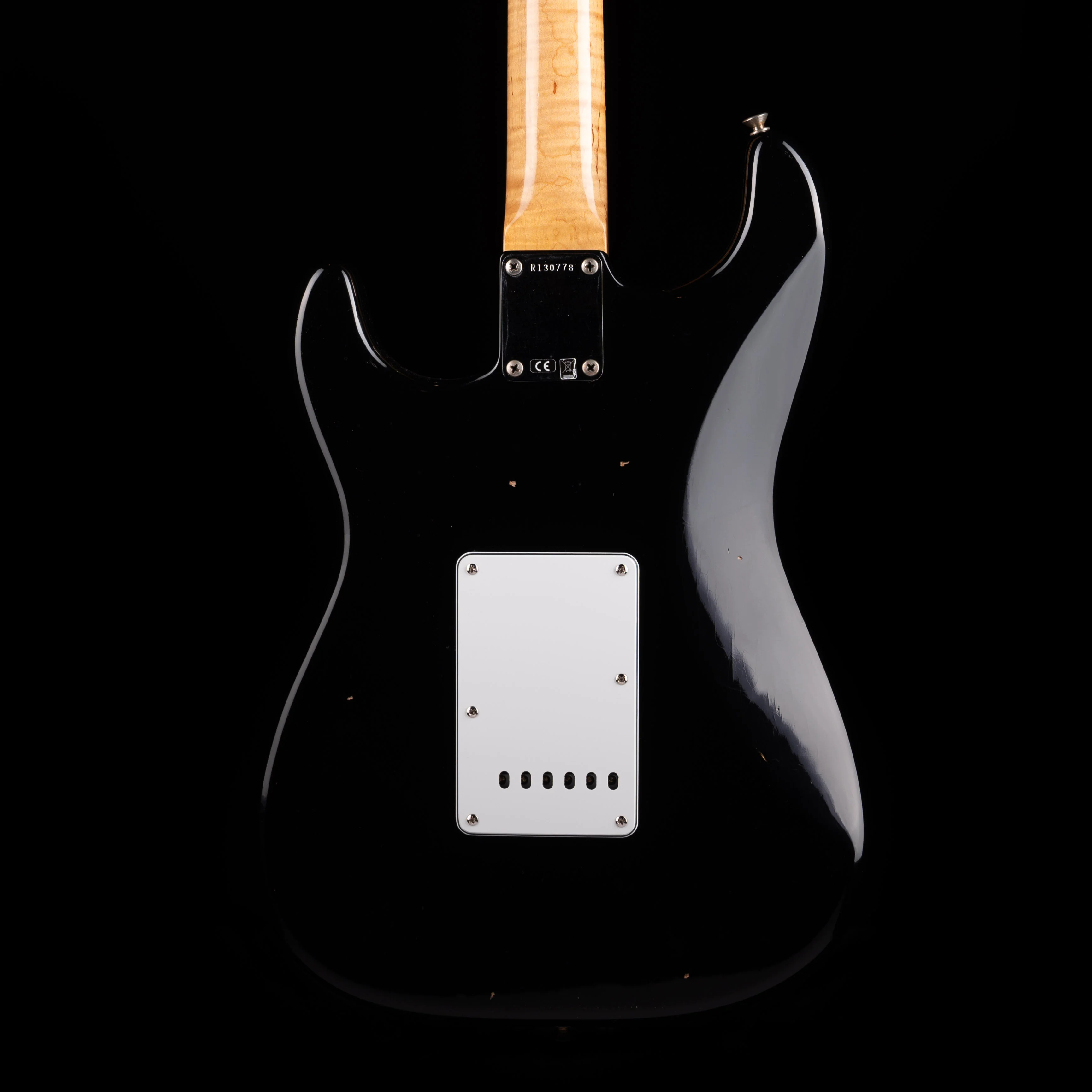 Used 2023 Fender Custom Shop 1962 Strat Journeyman Relic - Black With OHSC - Image 11