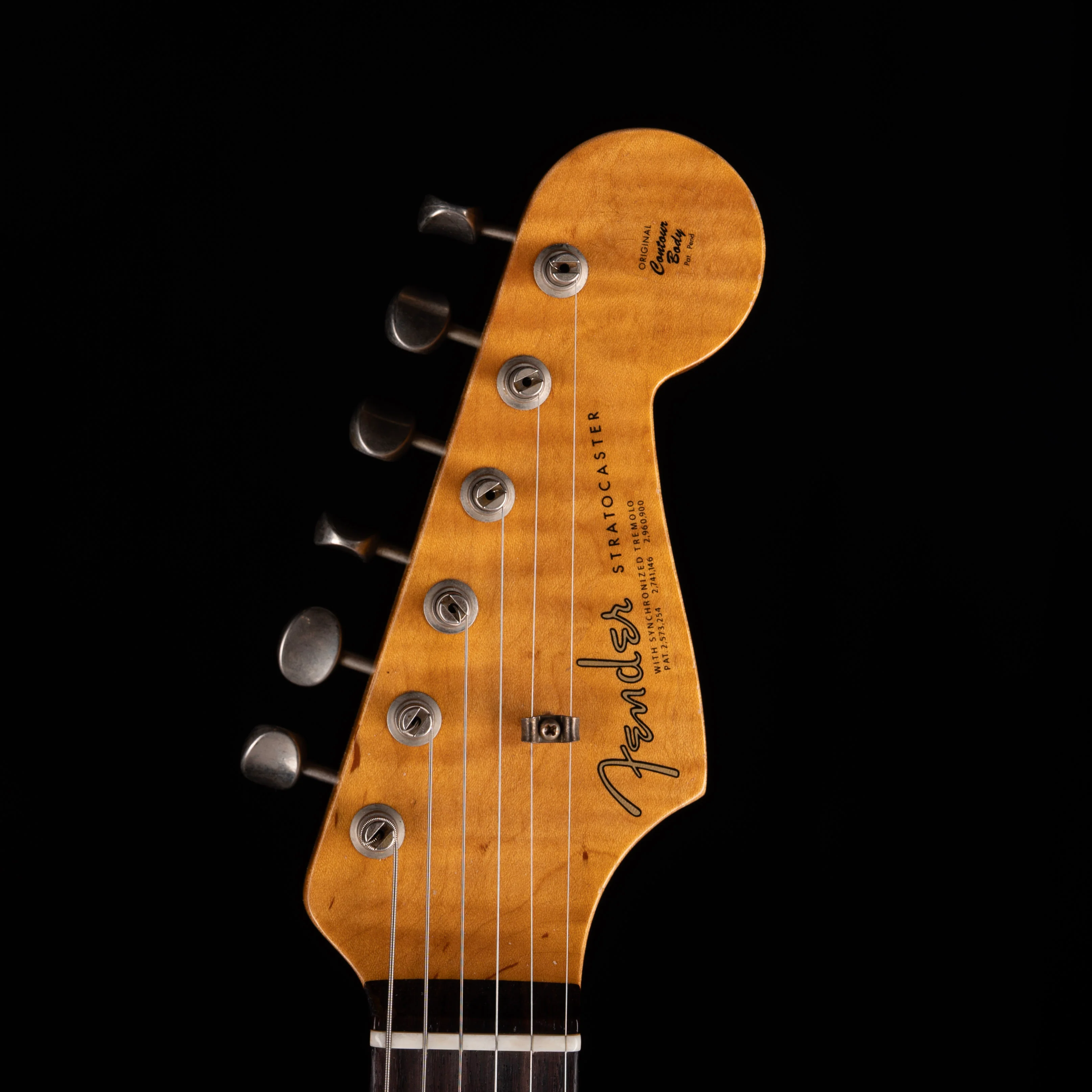 Used 2023 Fender Custom Shop 1962 Strat Journeyman Relic - Black With OHSC - Image 14