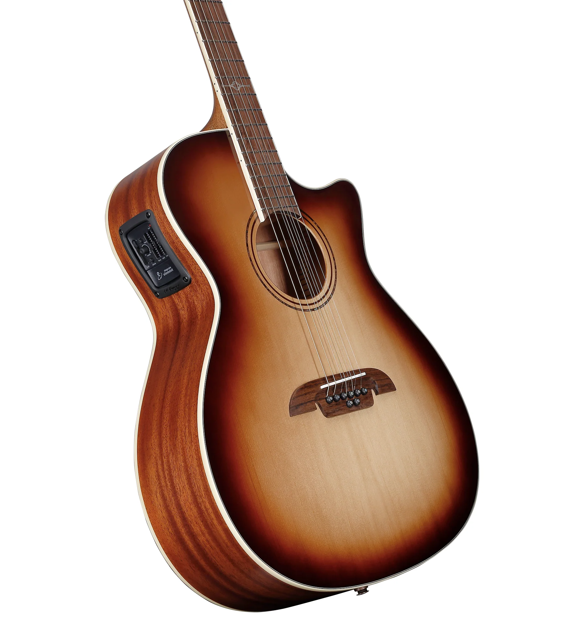 Alvarez AG60-8CESHB Grand Auditorium 8-String Acoustic Electric Shadowburst - Image 6