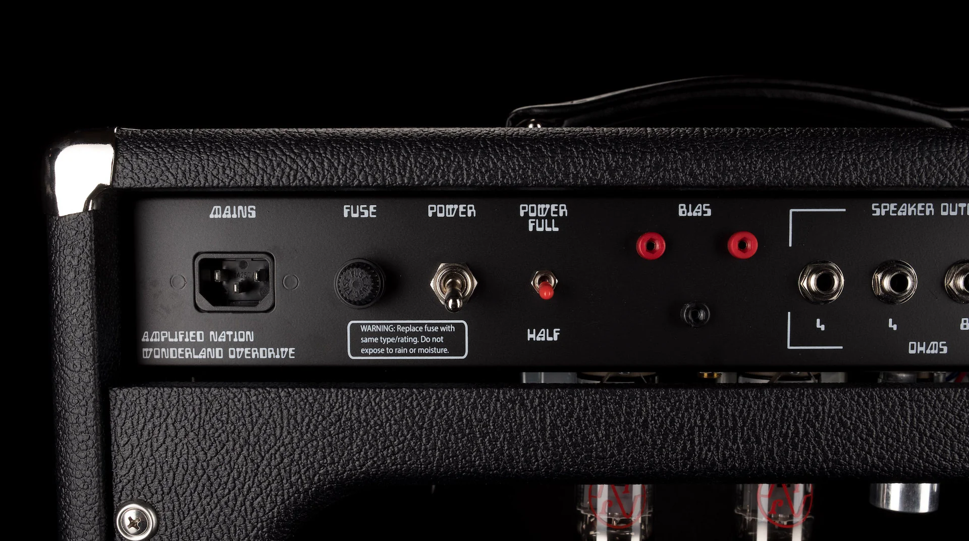 Amplified Nation Wonderland Overdrive V2 Head Black Tolex Silver Matrix Grill 22 Watts - Image 10