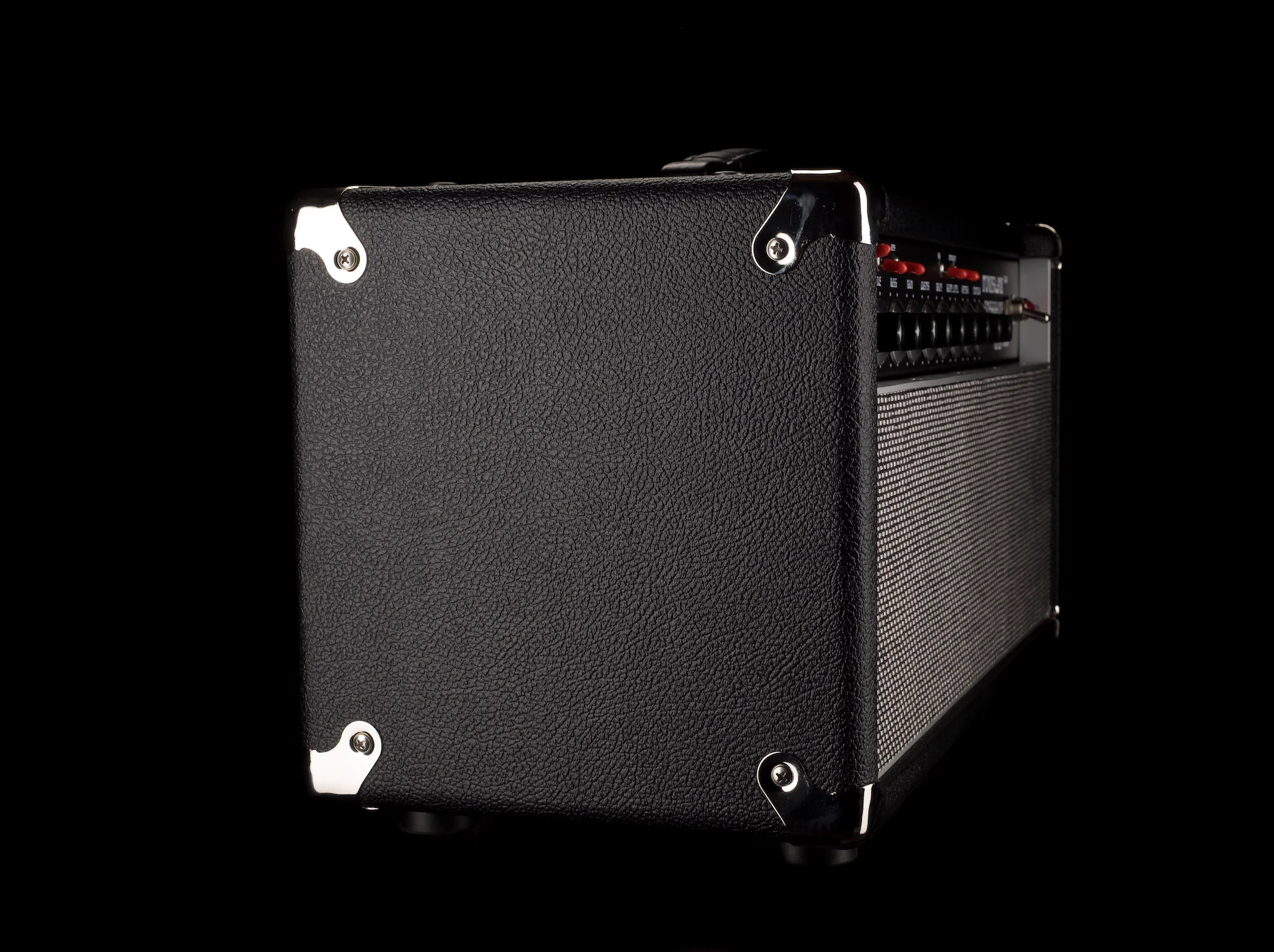 Amplified Nation Wonderland Overdrive V2 Head Black Tolex Silver Matrix Grill 22 Watts - Image 8