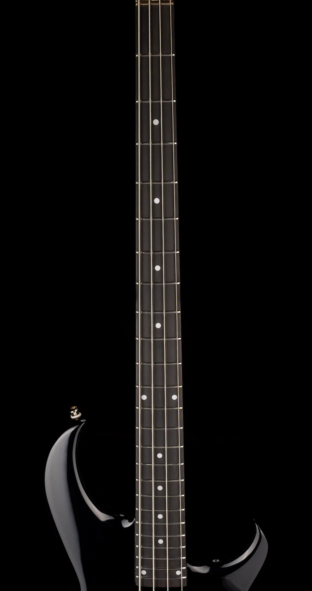 Aria Pro II SB-1000B Reissue 4-String Electric Bass Guitar Made in Japan Black With Bag - Image 9