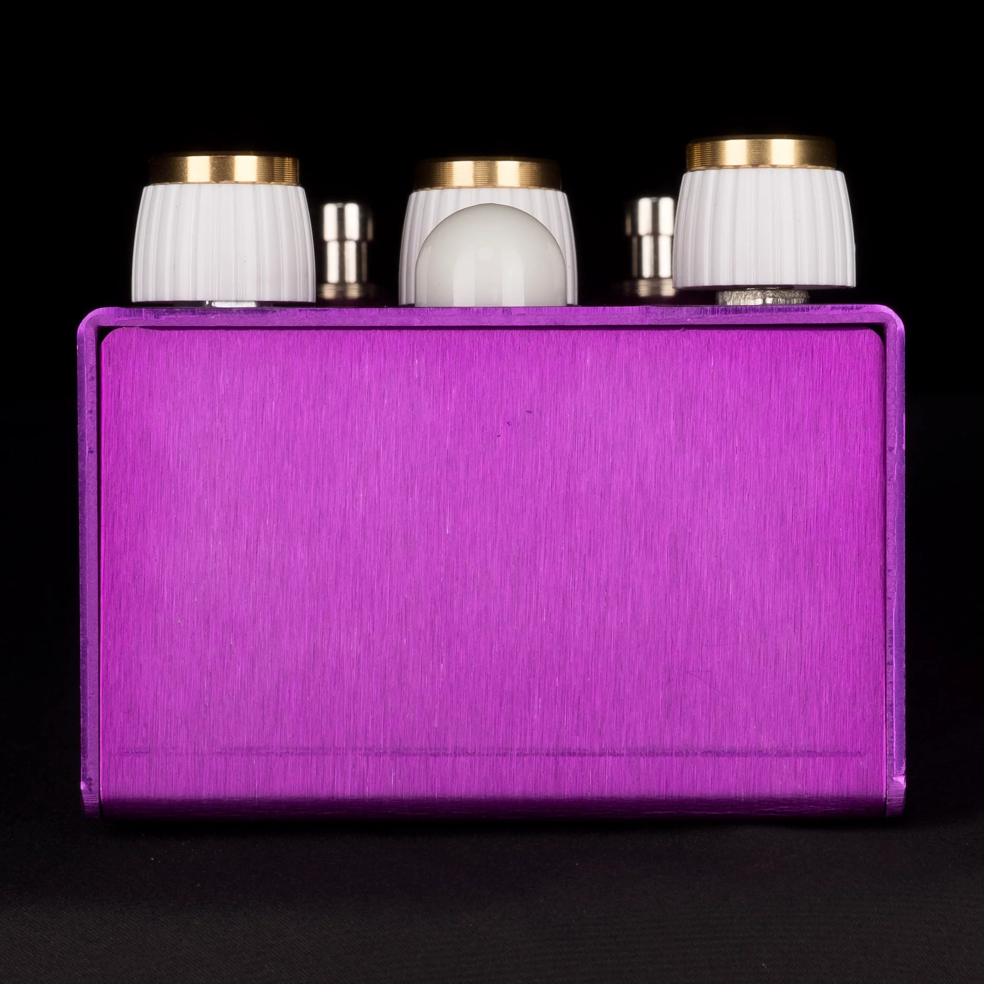 BeetronicsFX Standard Series Octahive Super High Gain Fuzz High Octave Custom Purple/Gold - Image 5