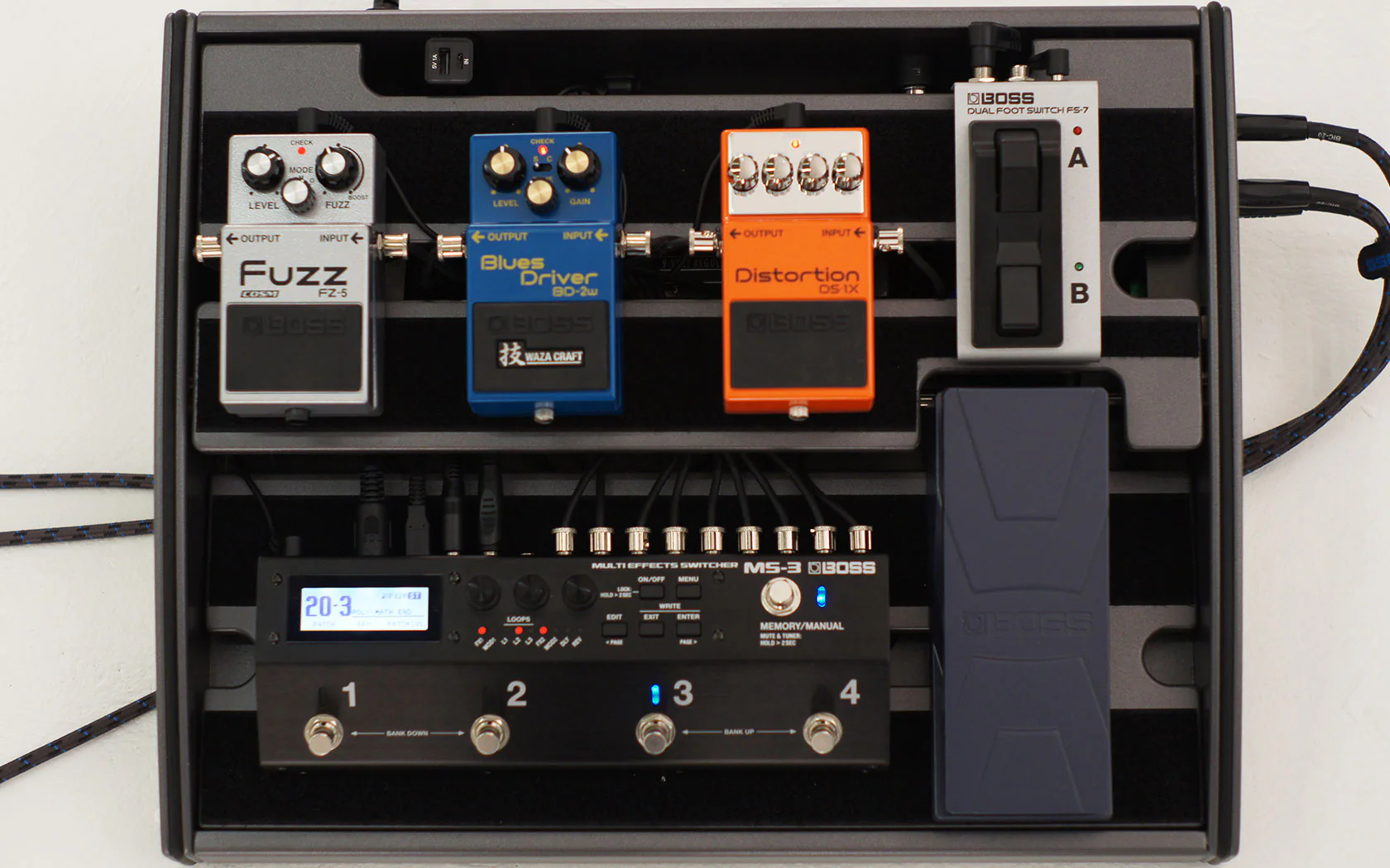 Boss MS-3 Multi Effect Guitar Pedal Switcher - Image 5
