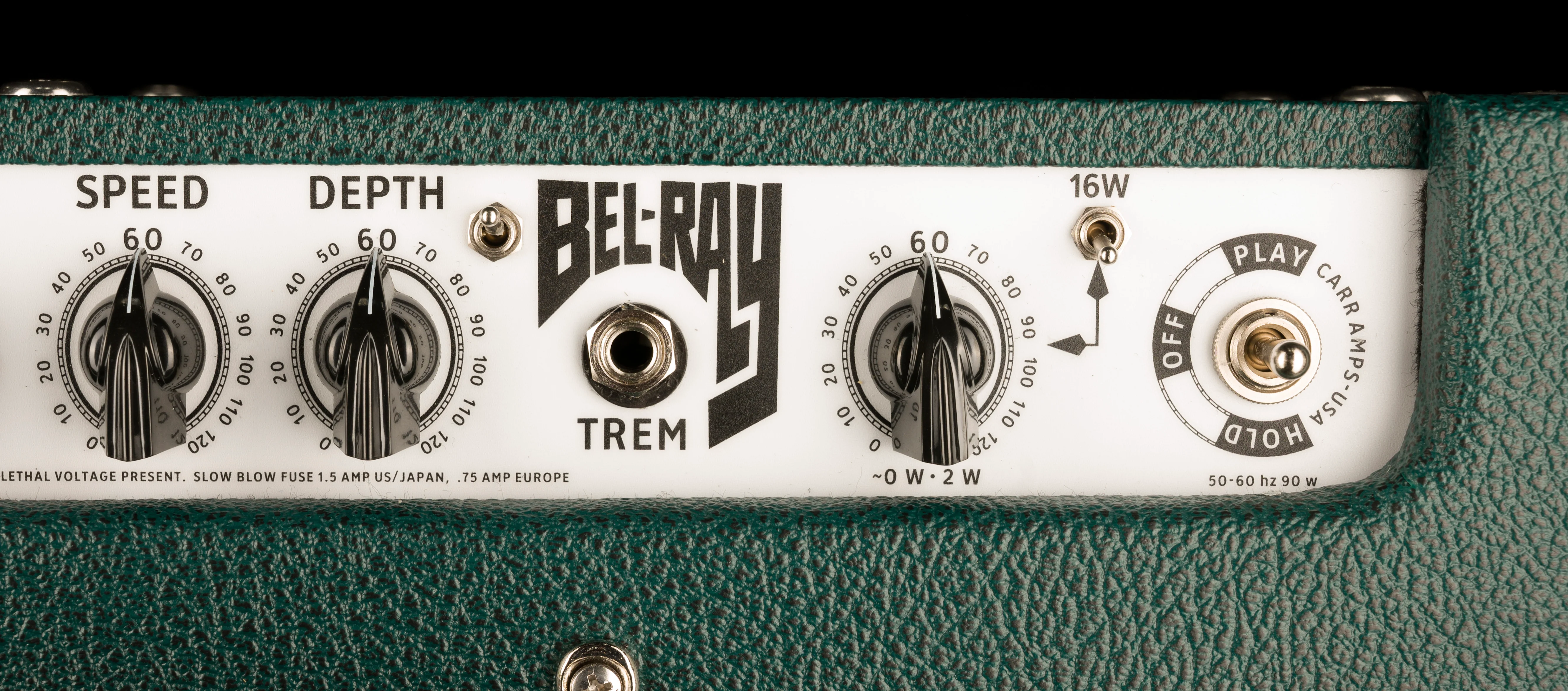 Carr Amps Bel-Ray 1x12" Custom Color Green Guitar Amp Combo - Image 9