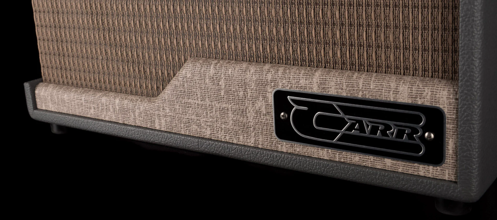 Carr Amps Raleigh 1x10 Custom Color Grey/Fawn Slub Guitar Amplifier Combo - Image 4