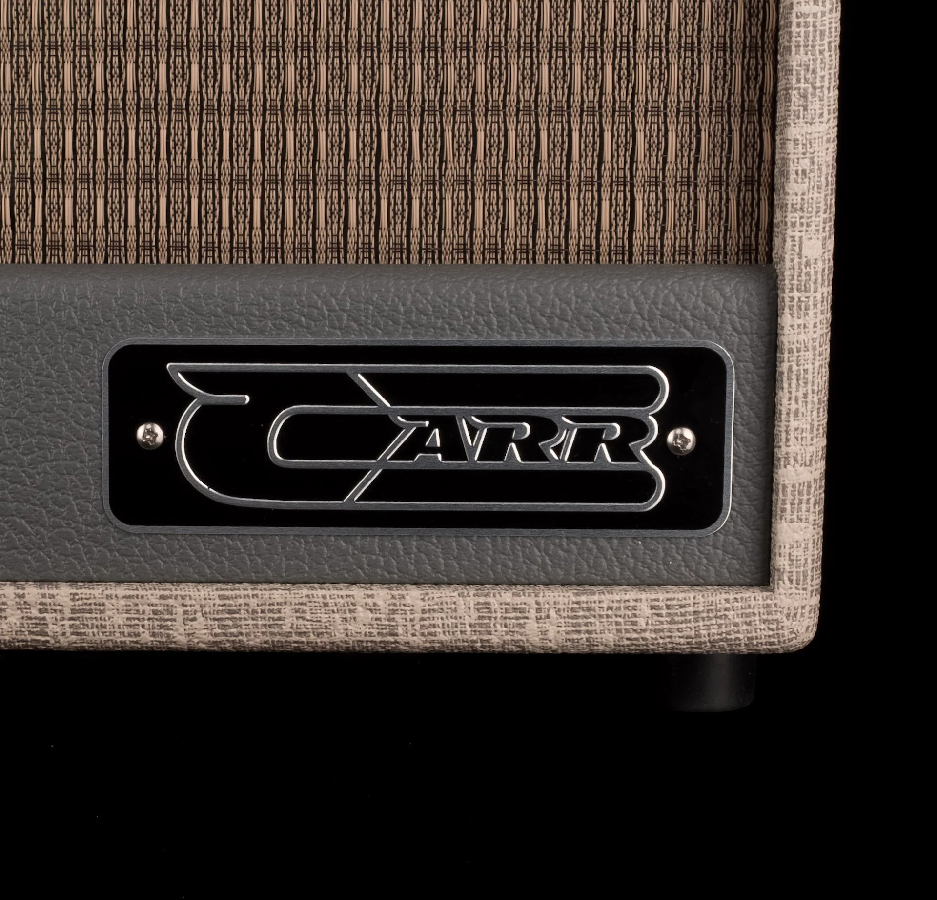 Carr Amps Raleigh 1x10 Custom Color Fawn Slub/Grey Guitar Amplifier Combo - Image 3