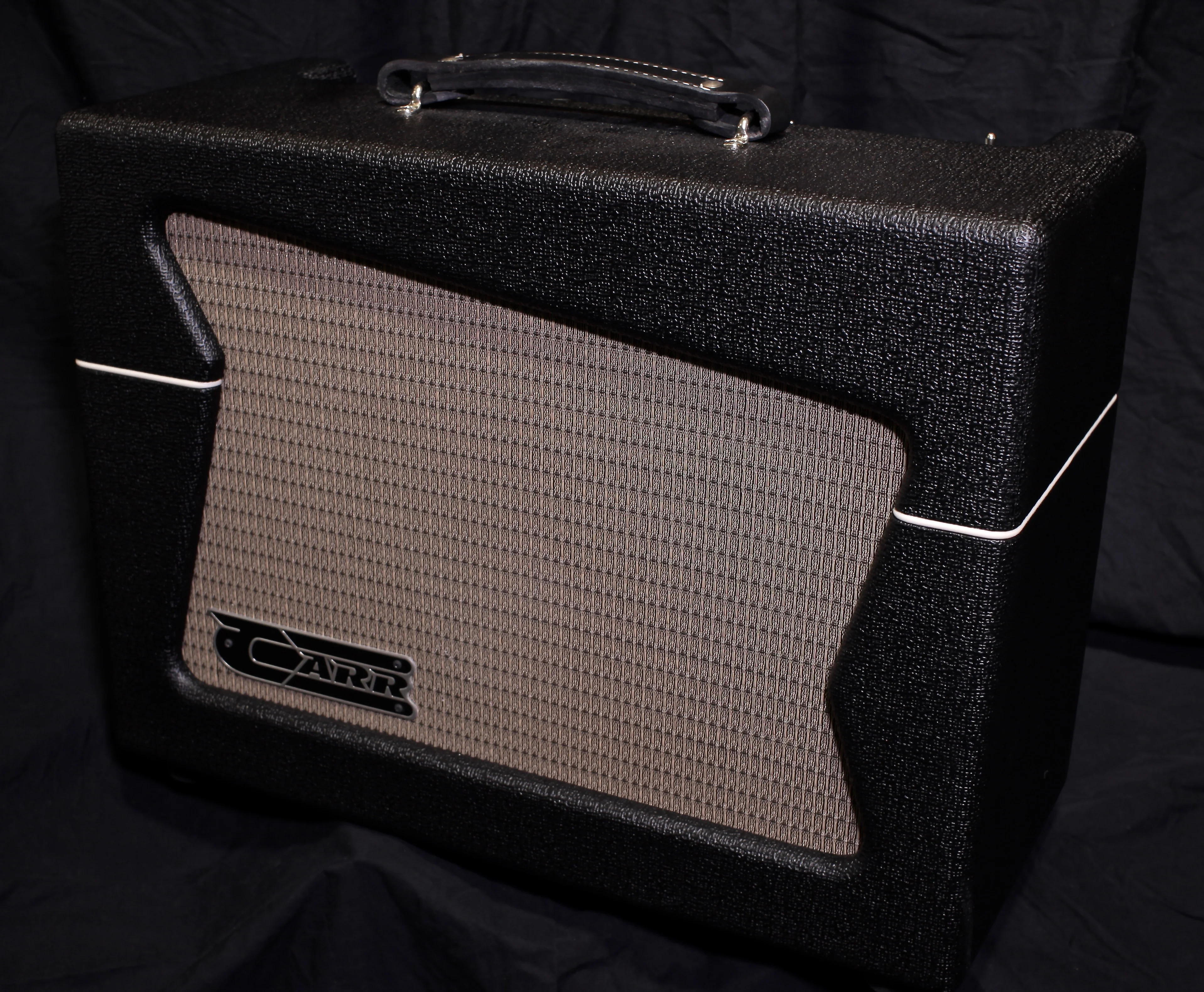 Carr Skylark 12 Watt 1x12 6V6 Tube Combo Amp Black - Image 2