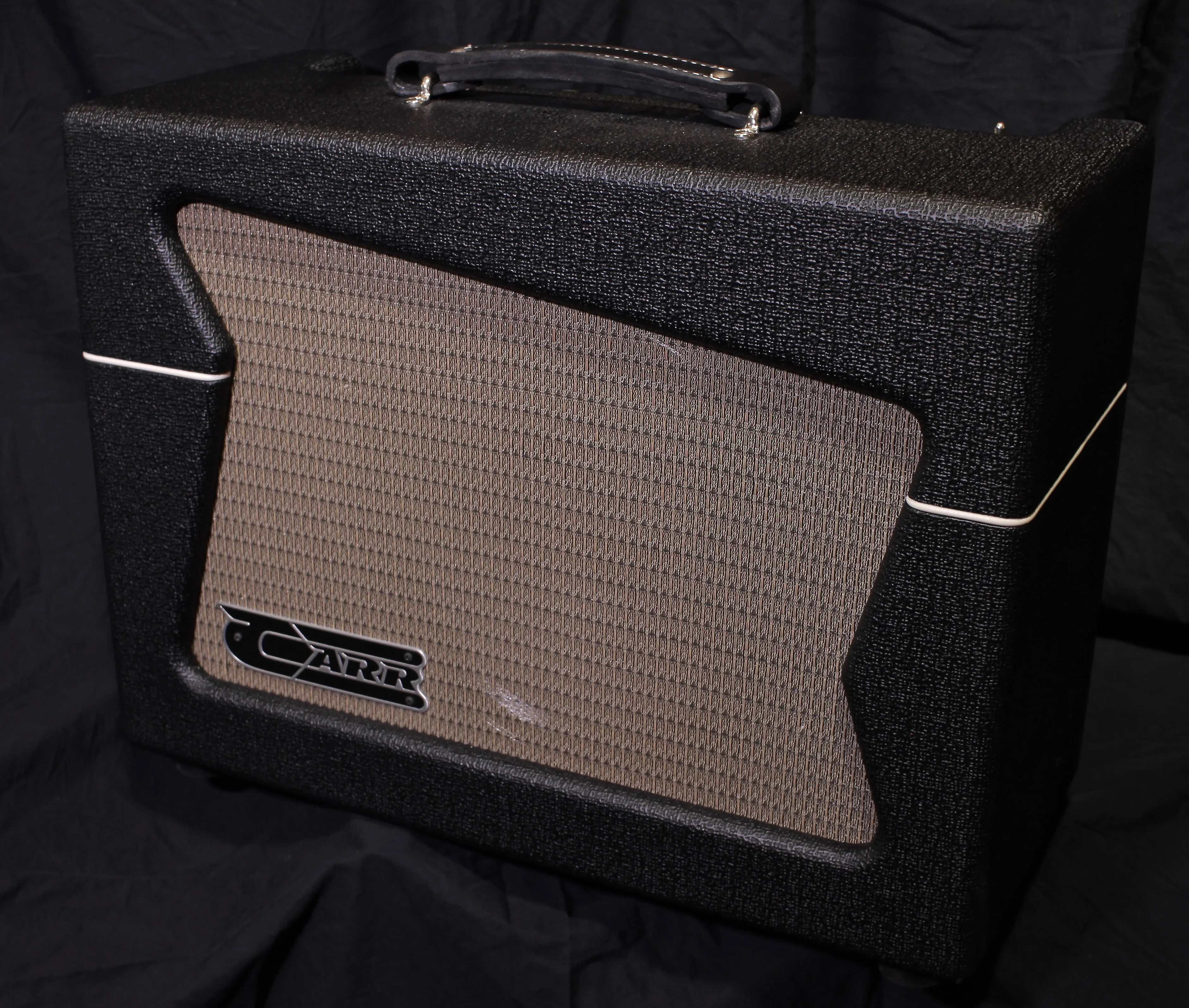 Carr Skylark 12 Watt 1x12 6V6 Tube Combo Amp Black - Image 3