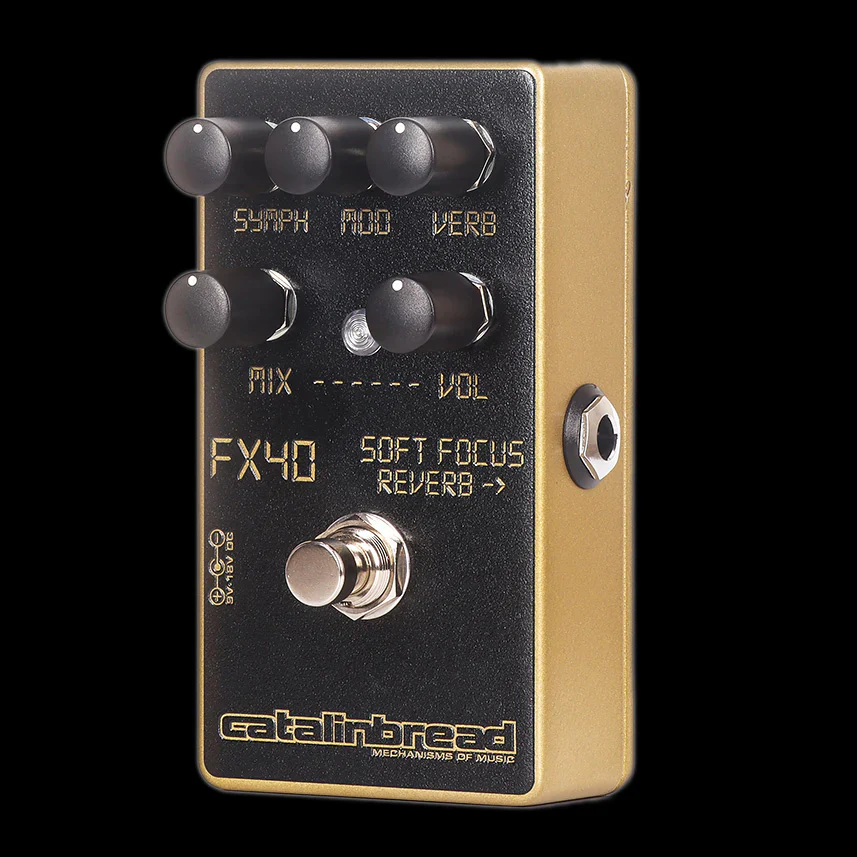 Catalinbread Soft Focus Reverb Gold Limited Edition Pedal - Image 3