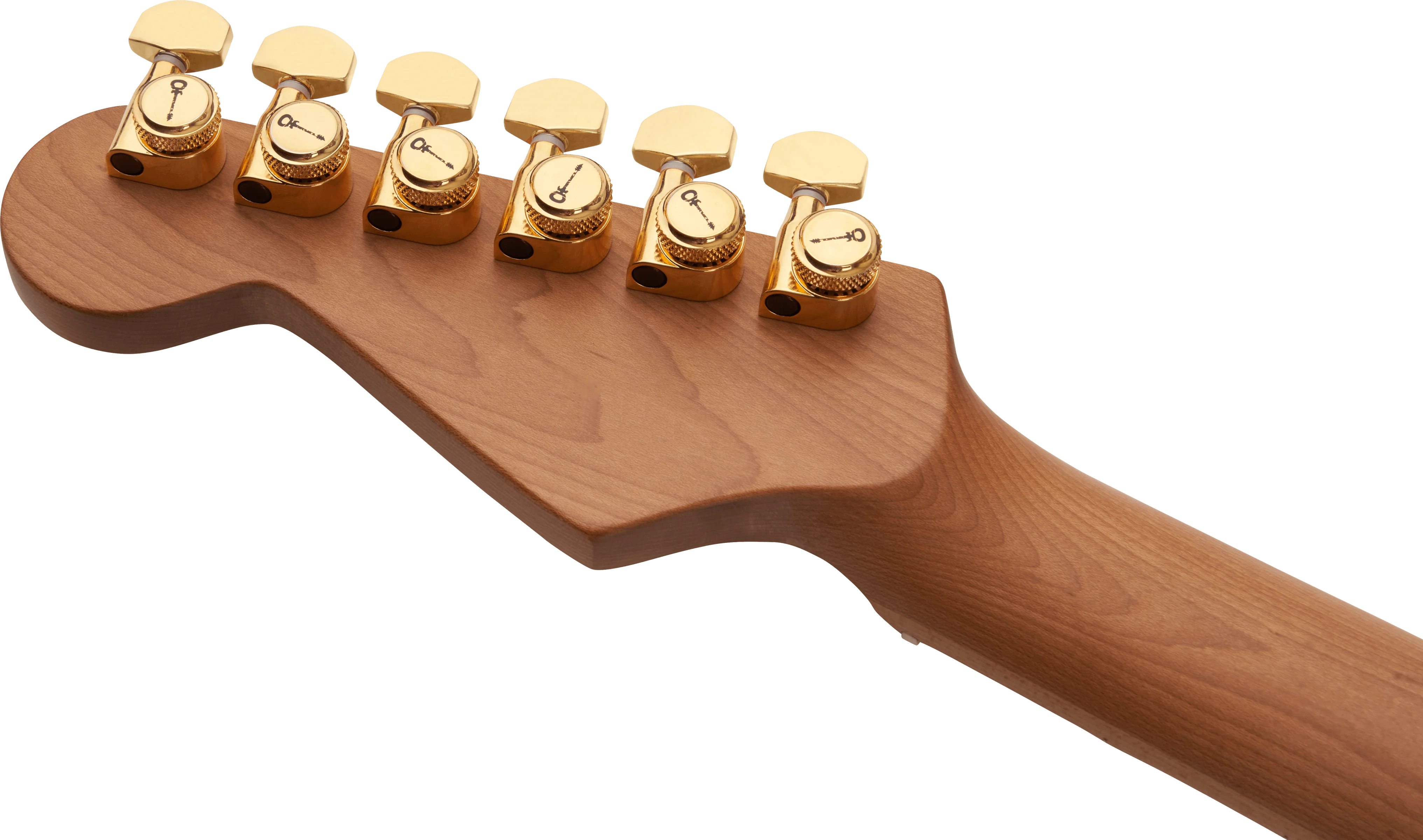 Charvel MJ DK24 HSH 2PT E Mahogany with Figured Walnut Natural Electric Guitar - Image 8