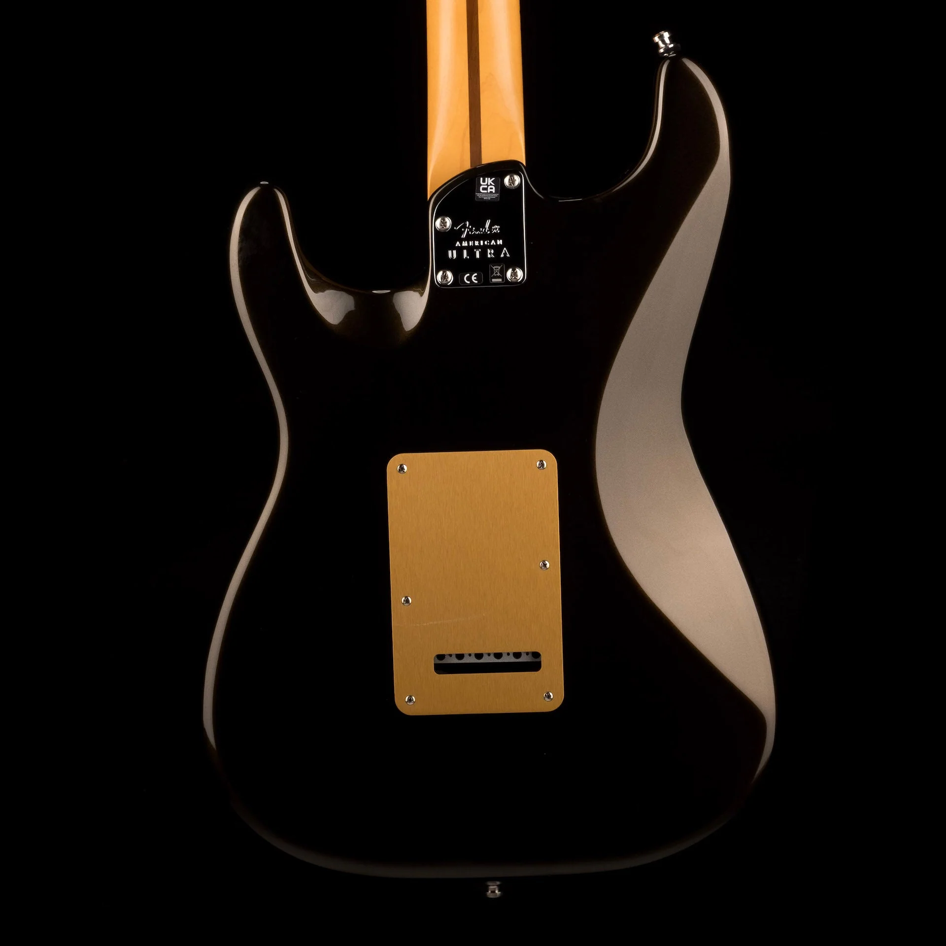 Used 2023 Fender American Ultra Stratocaster HSS Texas Tea With OHSC - Image 13