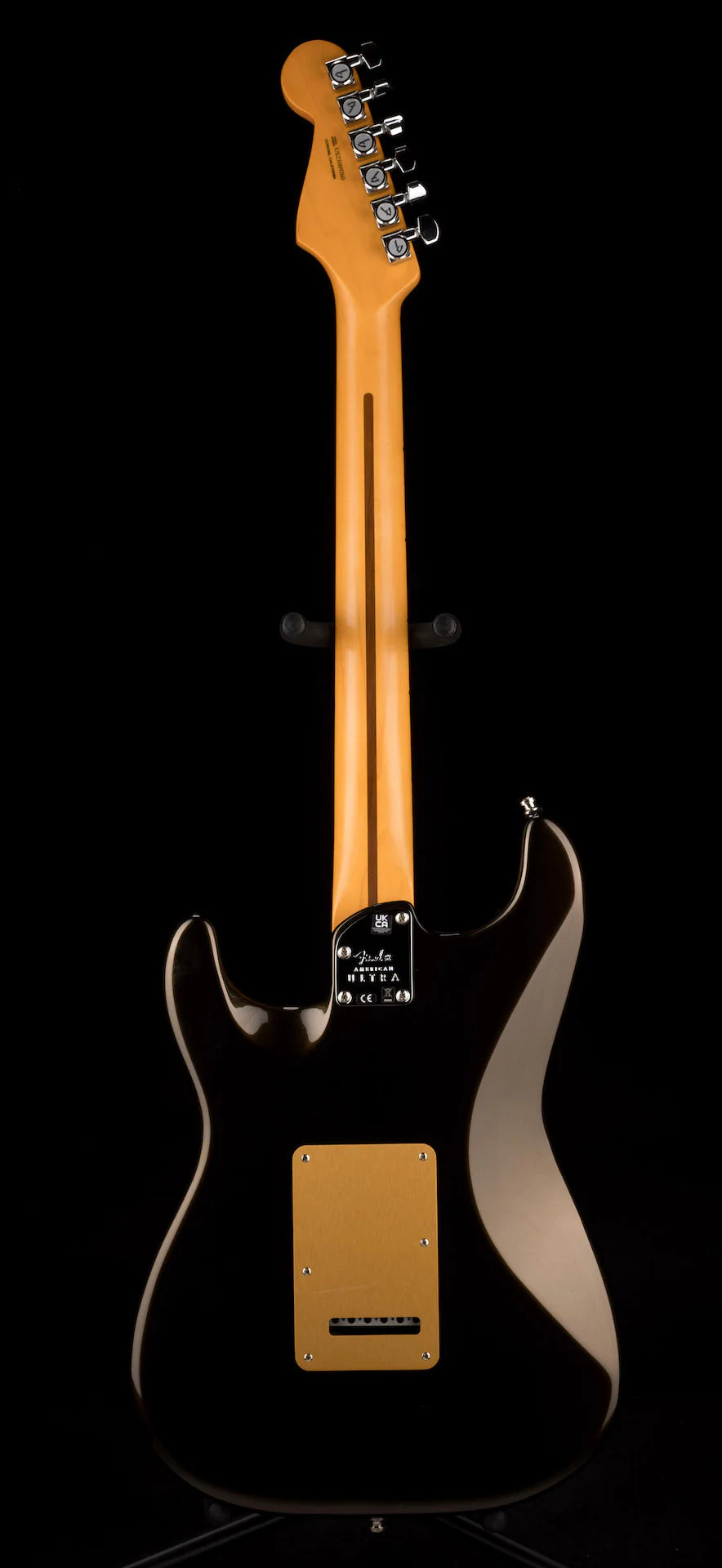 Used 2023 Fender American Ultra Stratocaster HSS Texas Tea With OHSC - Image 14