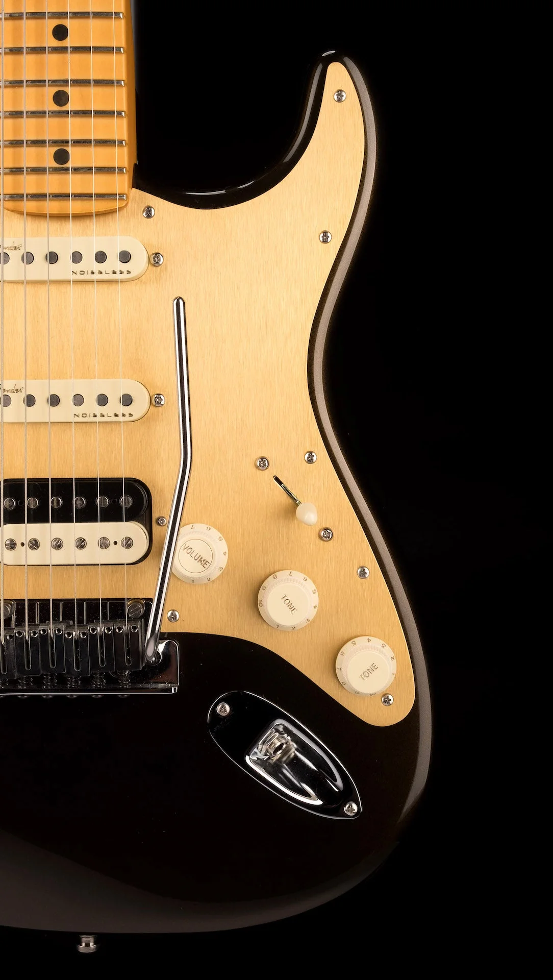 Used 2023 Fender American Ultra Stratocaster HSS Texas Tea With OHSC - Image 9