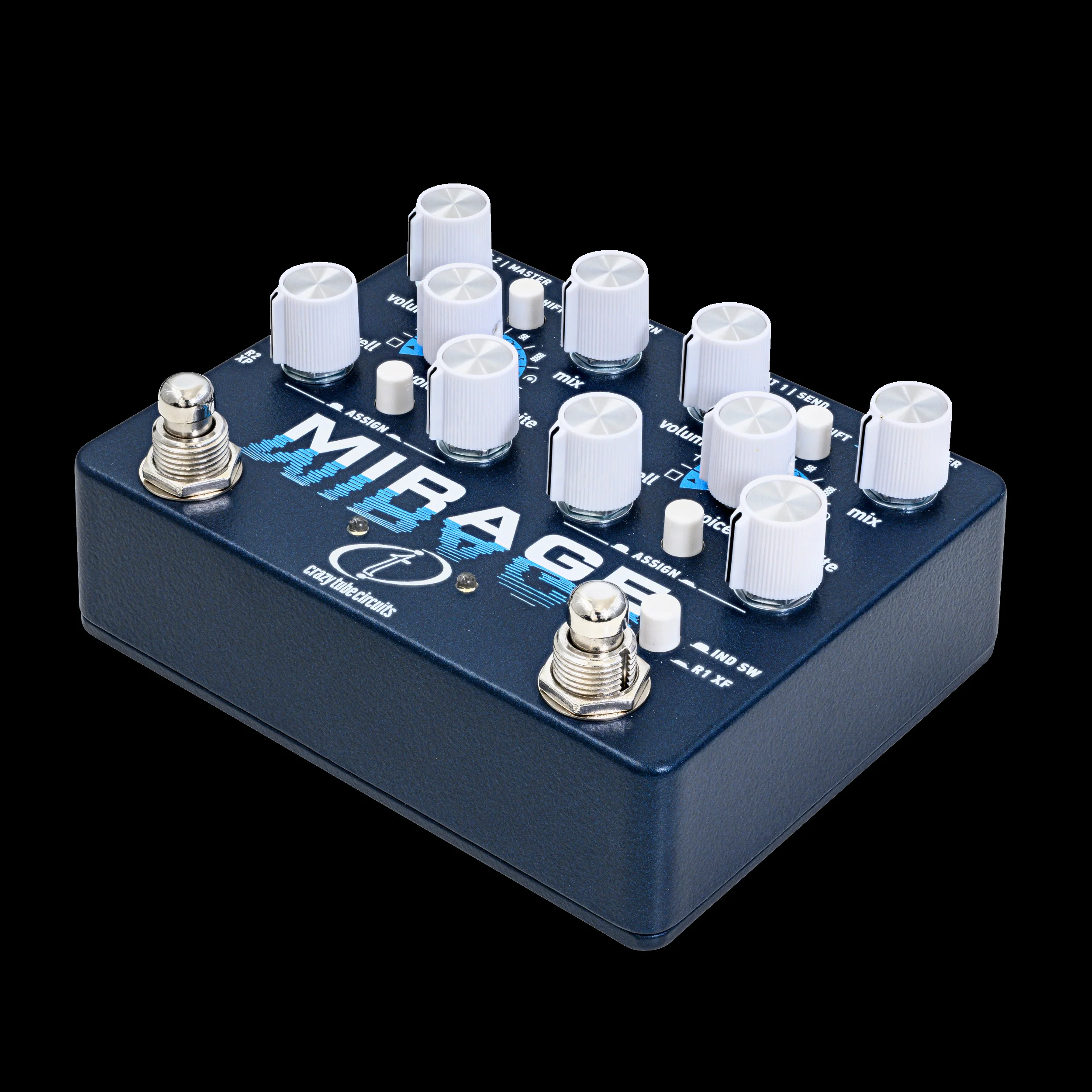 Crazy Tube Circuits Mirage Dual Reverb Pedal - Image 3