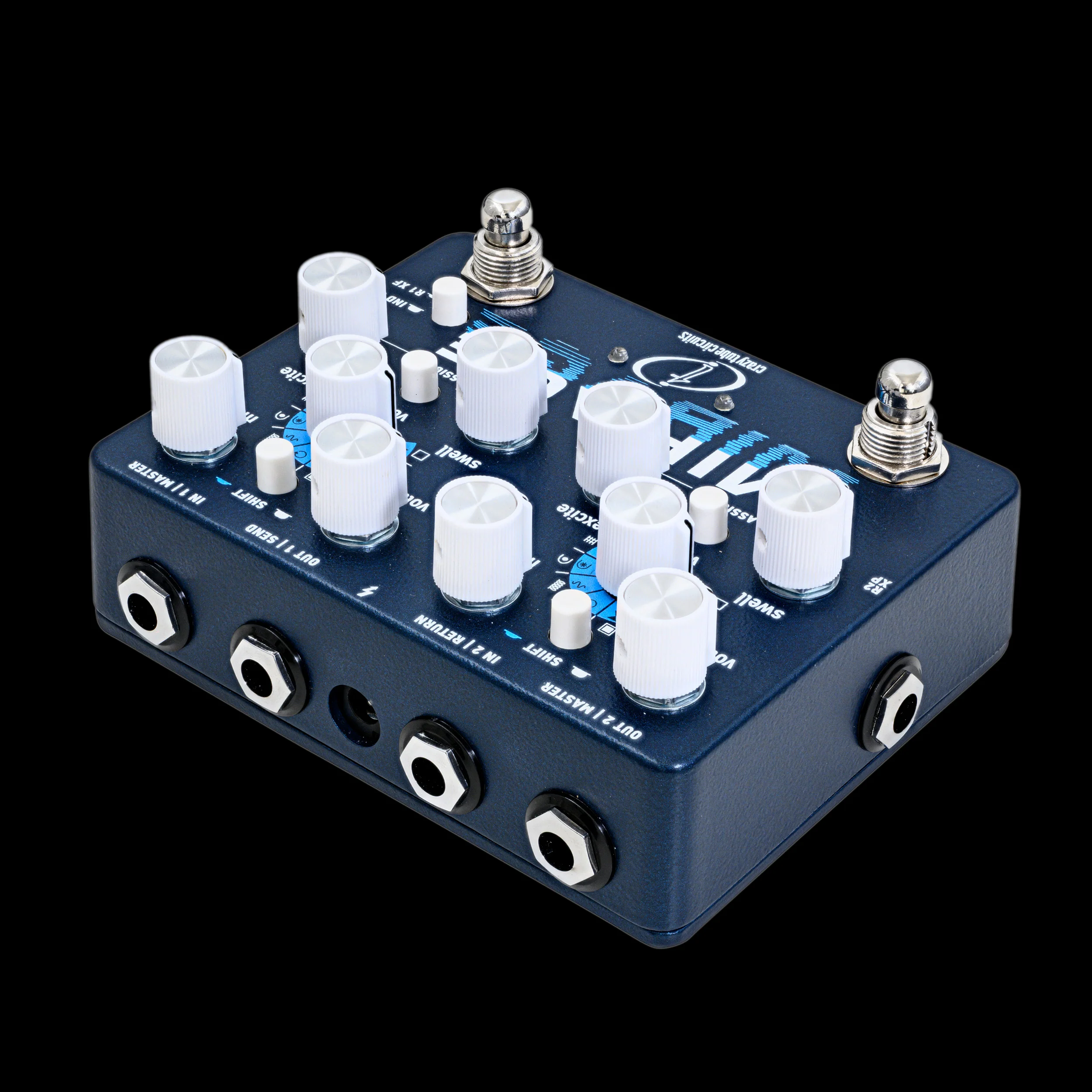 Crazy Tube Circuits Mirage Dual Reverb Pedal - Image 4