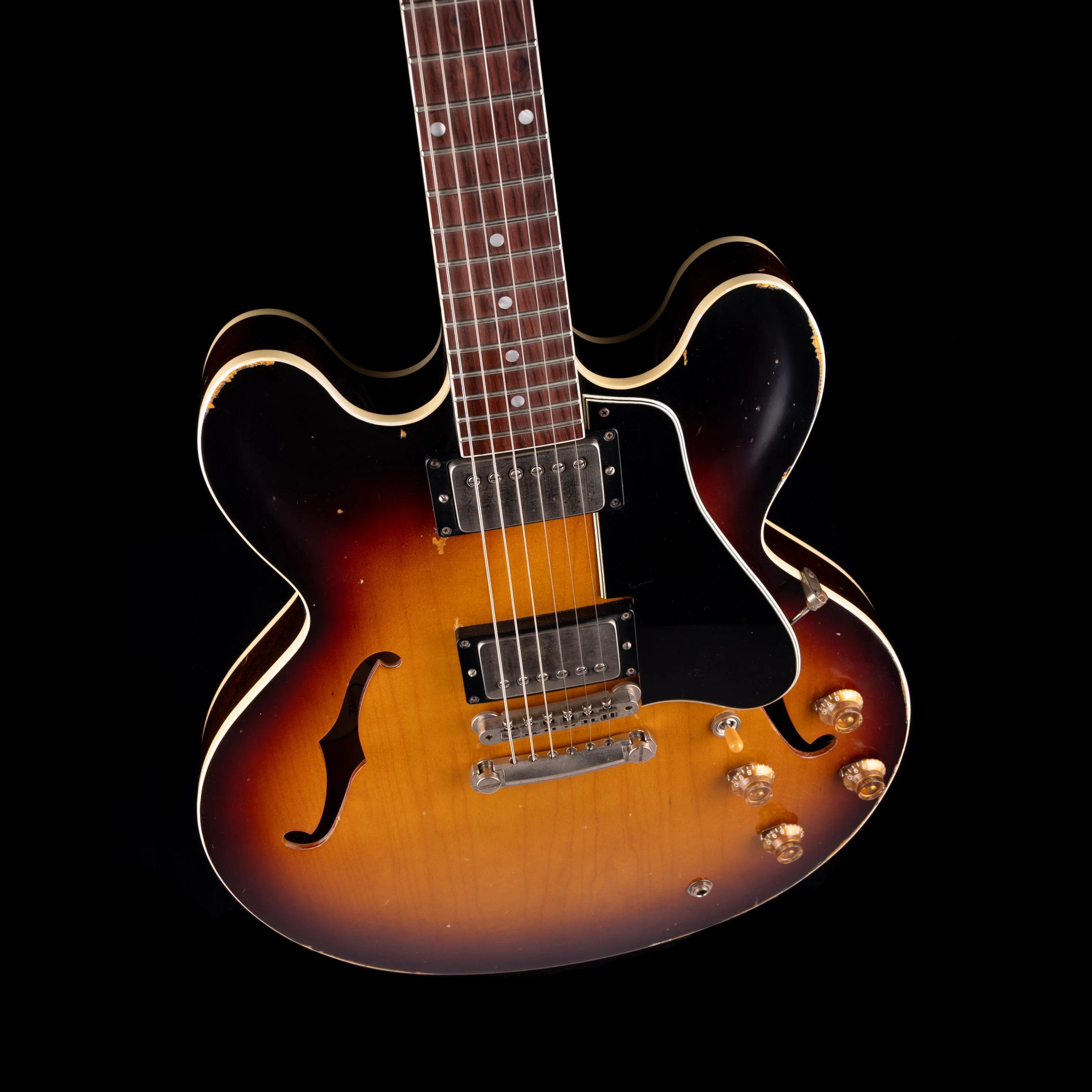 Creek Guitars Time Machine Series CTF 1959 Aged Vintage Sunburst with Case - Image 3
