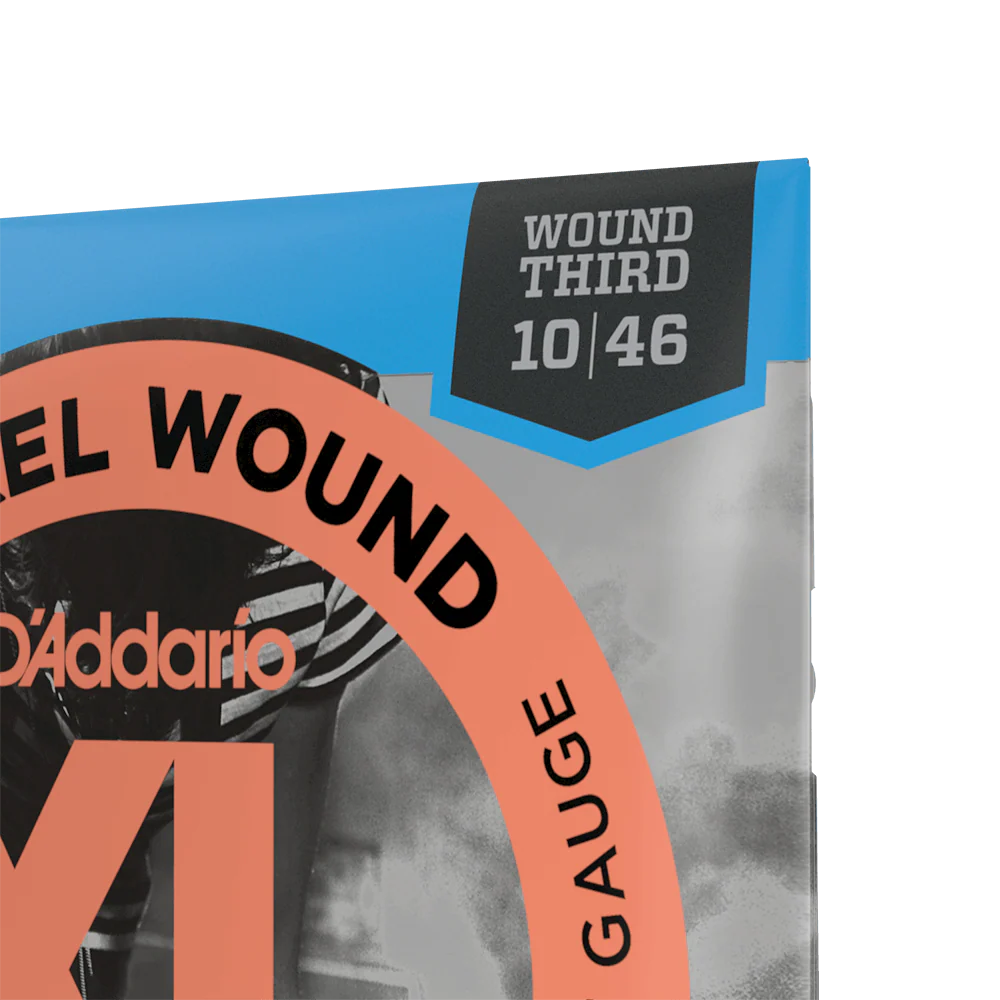 D'Addario EXL110W Set Guitar XL Regular Light Wound 3rd Strings - Image 4