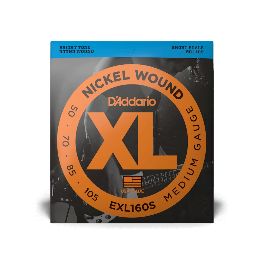 D'Addario EXL160S Set Bass XL 50-105 Short Scale Strings