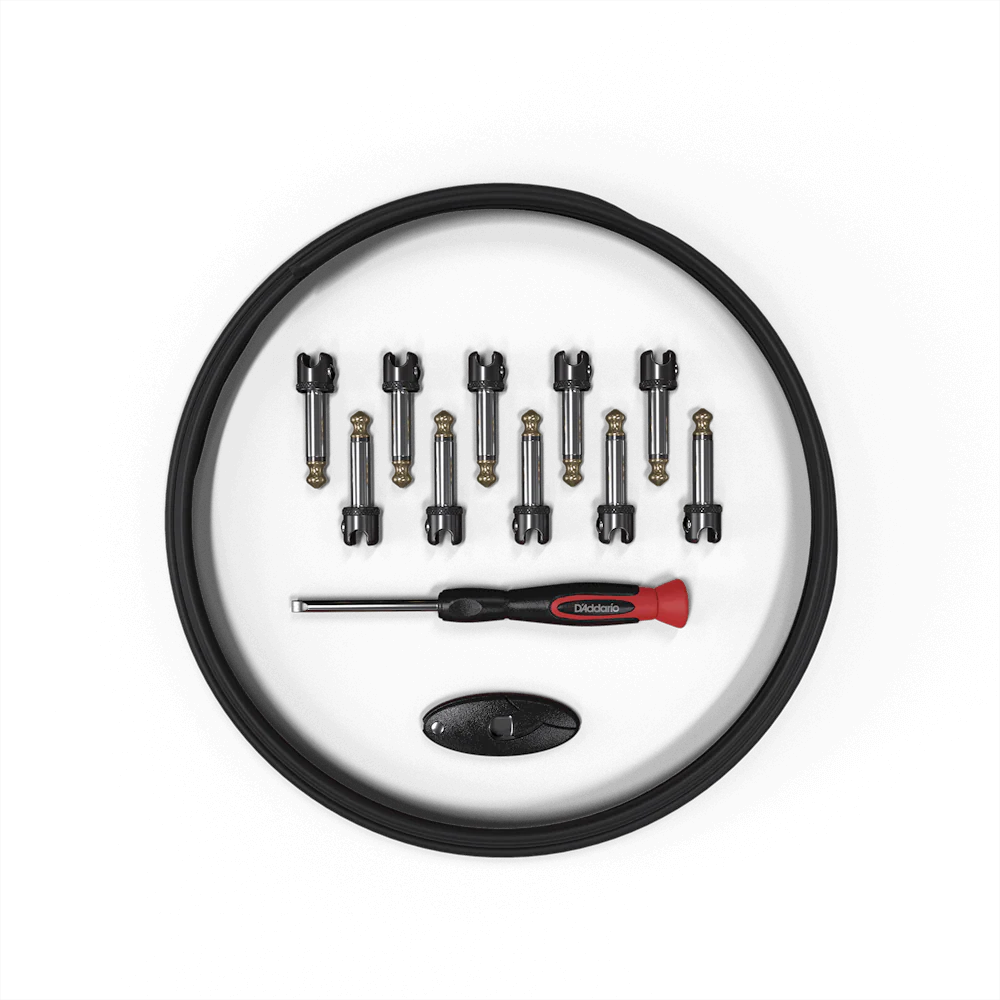 D'Addario PW-MGPKIT-10 CS PEDAL BOARD PATCH KIT-MINI - Image 2
