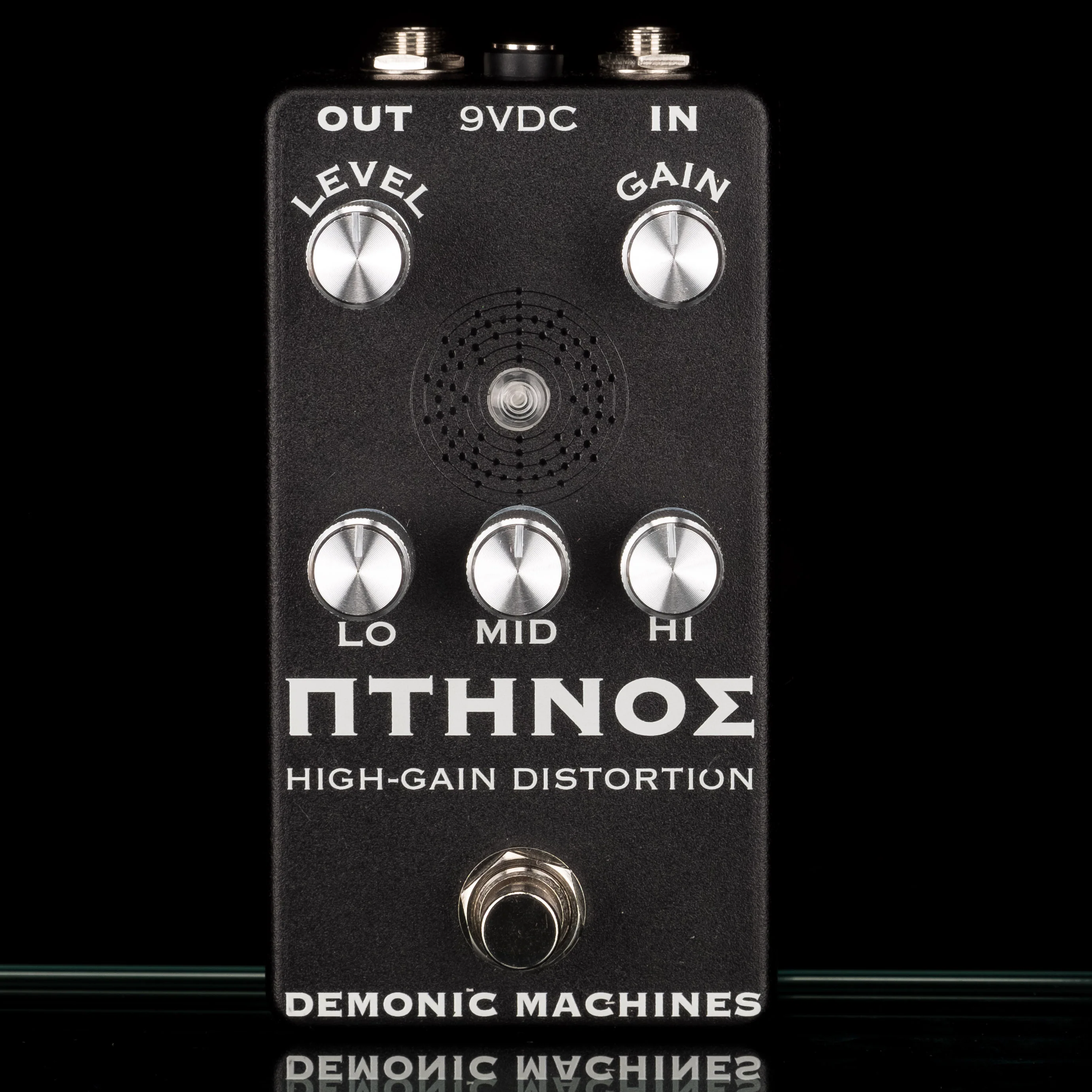 Demonic Machines ΠTHNOΣ High Gain Distortion Guitar Effect Pedal - Image 2