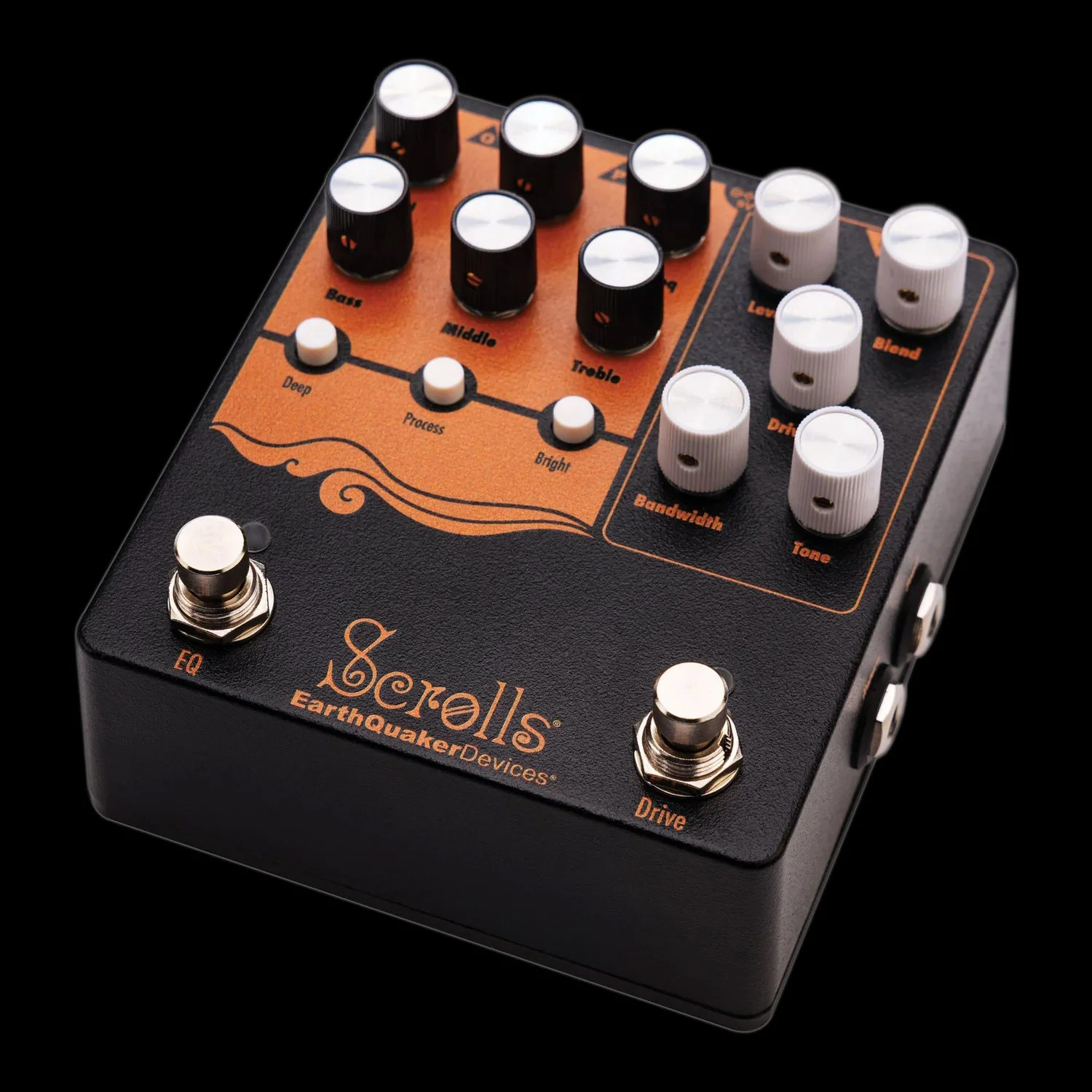 EarthQuaker Devices Scrolls Bass Odyssey PreAmp/Overdrive/EQ/DI Pedal - Image 5