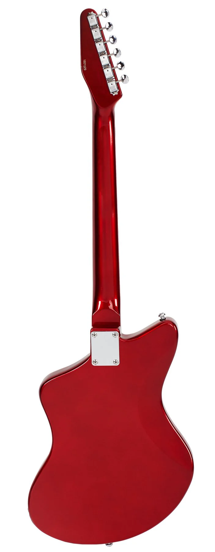 Eastwood Airline Jeff Senn Model One Guitar Metallic Red - Image 5