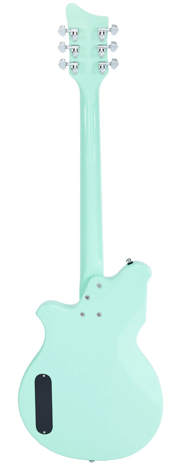Eastwood Airline Baritone Map Guitar Sea Foam Green - Image 5