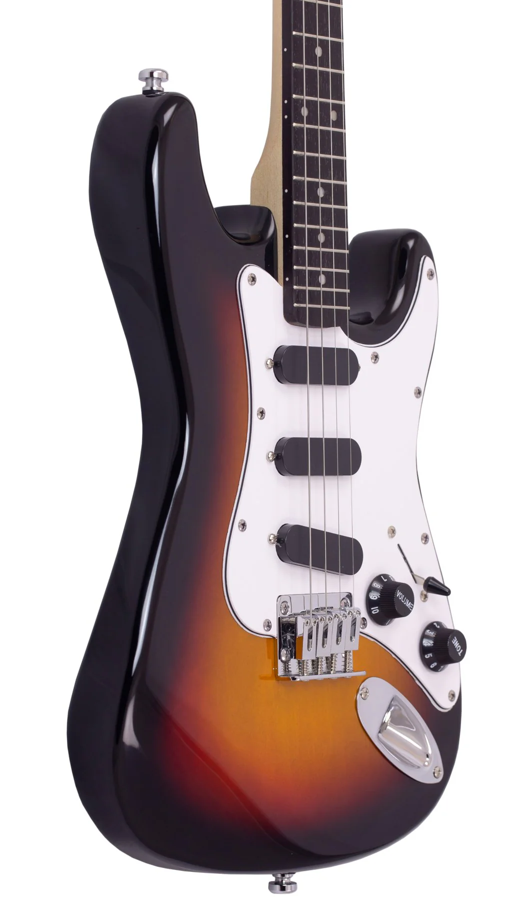 Eastwood Mandola S Style 4-String Mandolin - Sunburst With Gig Bag - Image 5