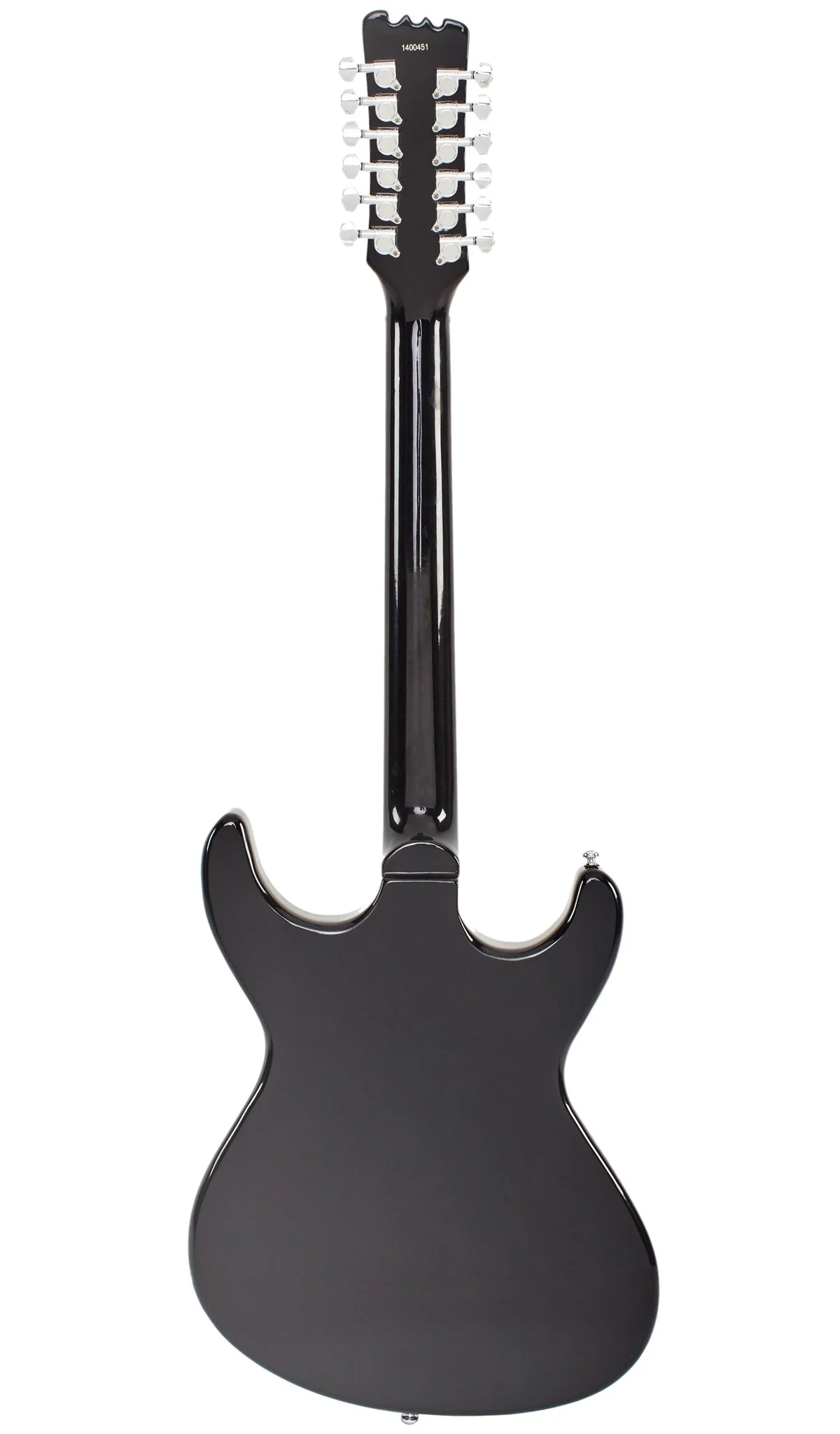 Eastwood Sidejack Standard 12 String Sunburst with Chrome Hardware - Image 5
