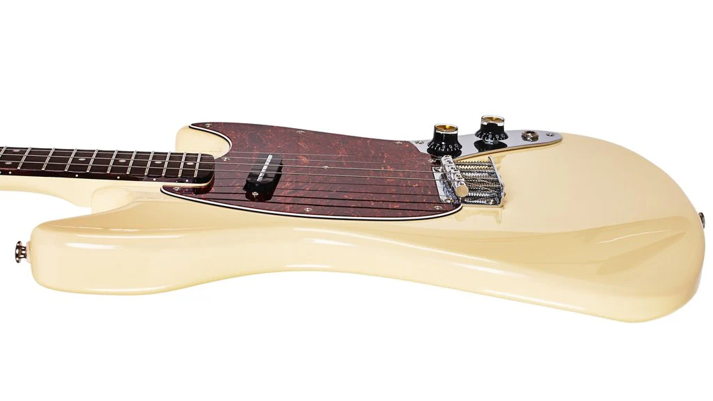 Eastwood Warren Ellis Signature 4 String Tenor Guitar - Vintage Cream - Image 3