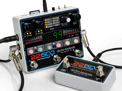Electro-Harmonix 22500 Foot Controller Dual Stereo Looper Pedal - Image 2
