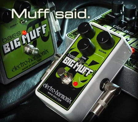 Electro-Harmonix Nano Bass Big Muff Pi Distortion/Sustainer Bass Guitar Effect Pedal - Image 3