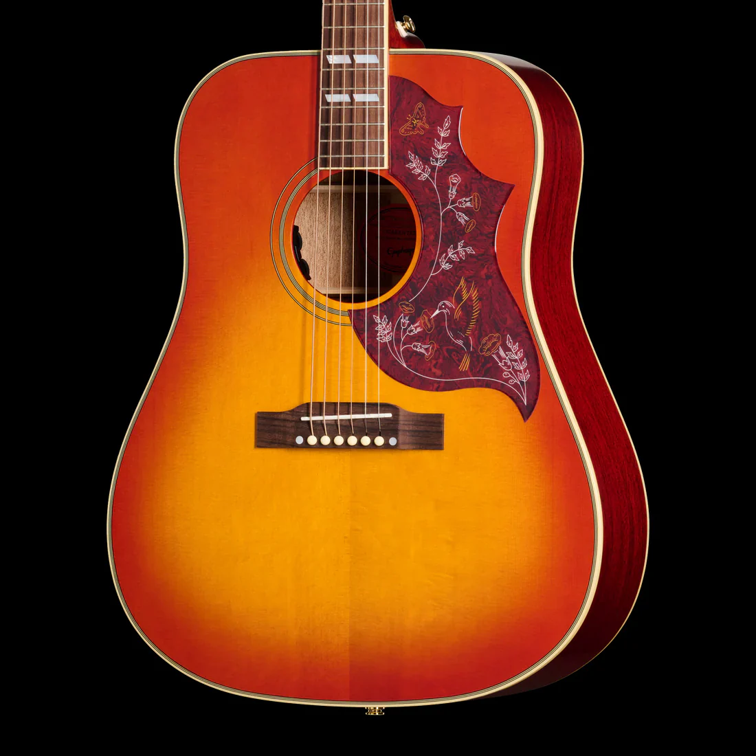 Epiphone Hummingbird Standard Cherry Sunburst with Gig Bag