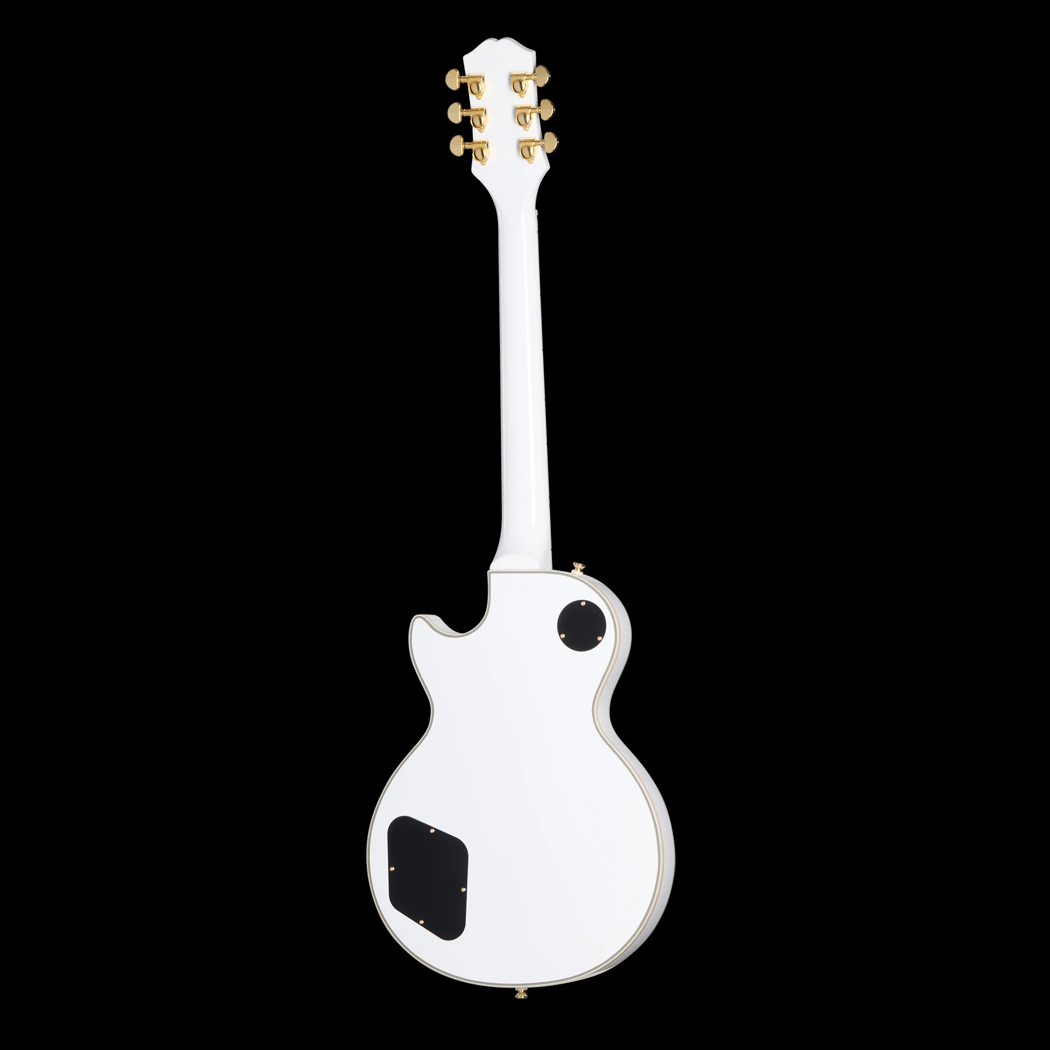Epiphone Les Paul Custom Alpine White with Gig Bag - Image 5