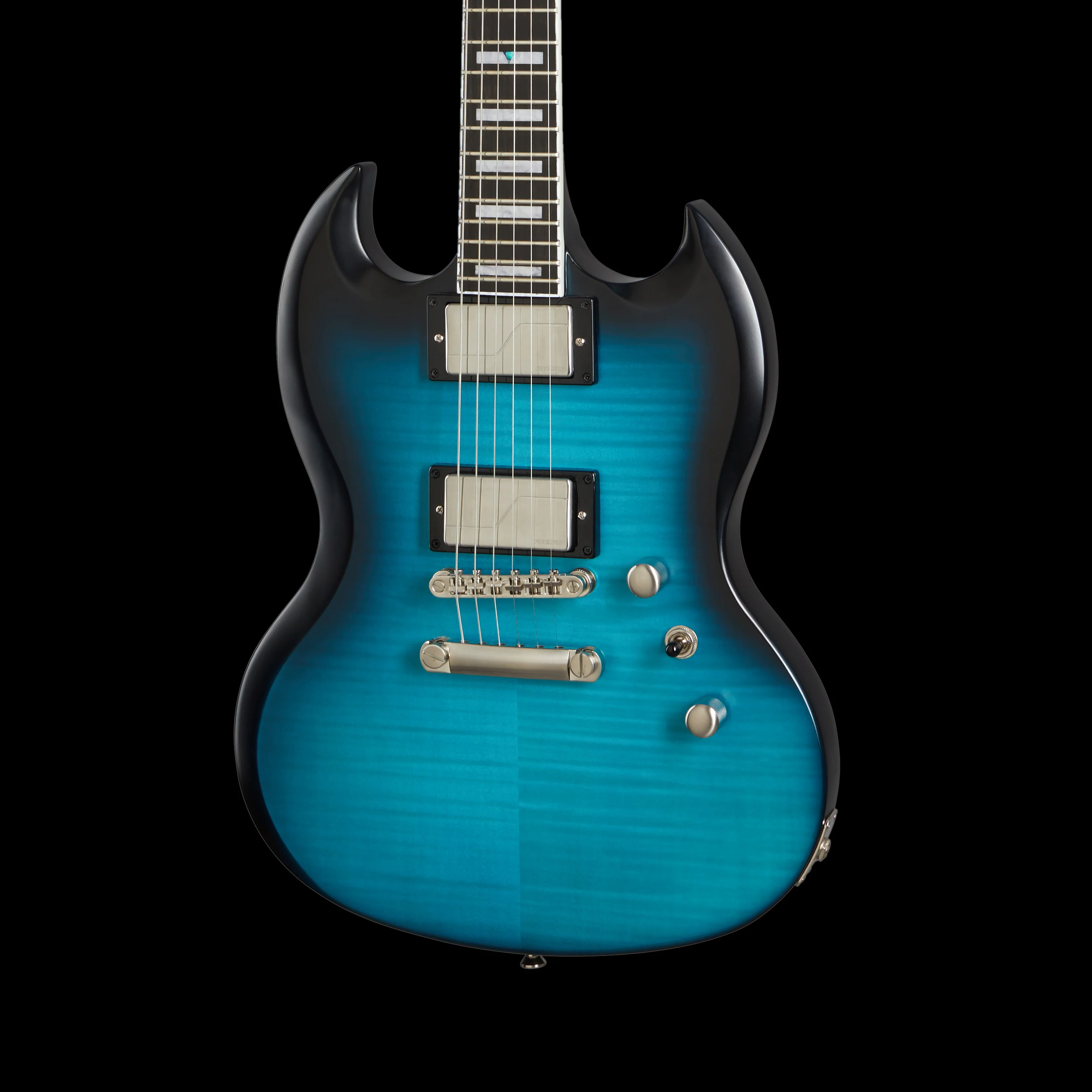 Epiphone SG Prophecy Figured Aged Blue Tiger