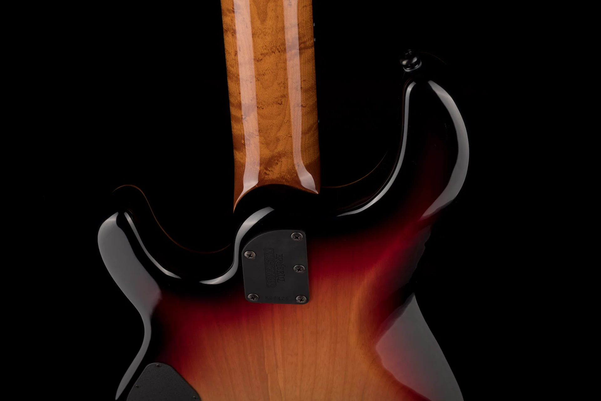 Ernie Ball Music Man 35th Anniversary StingRay 5 Spalted Sunburst - Image 14