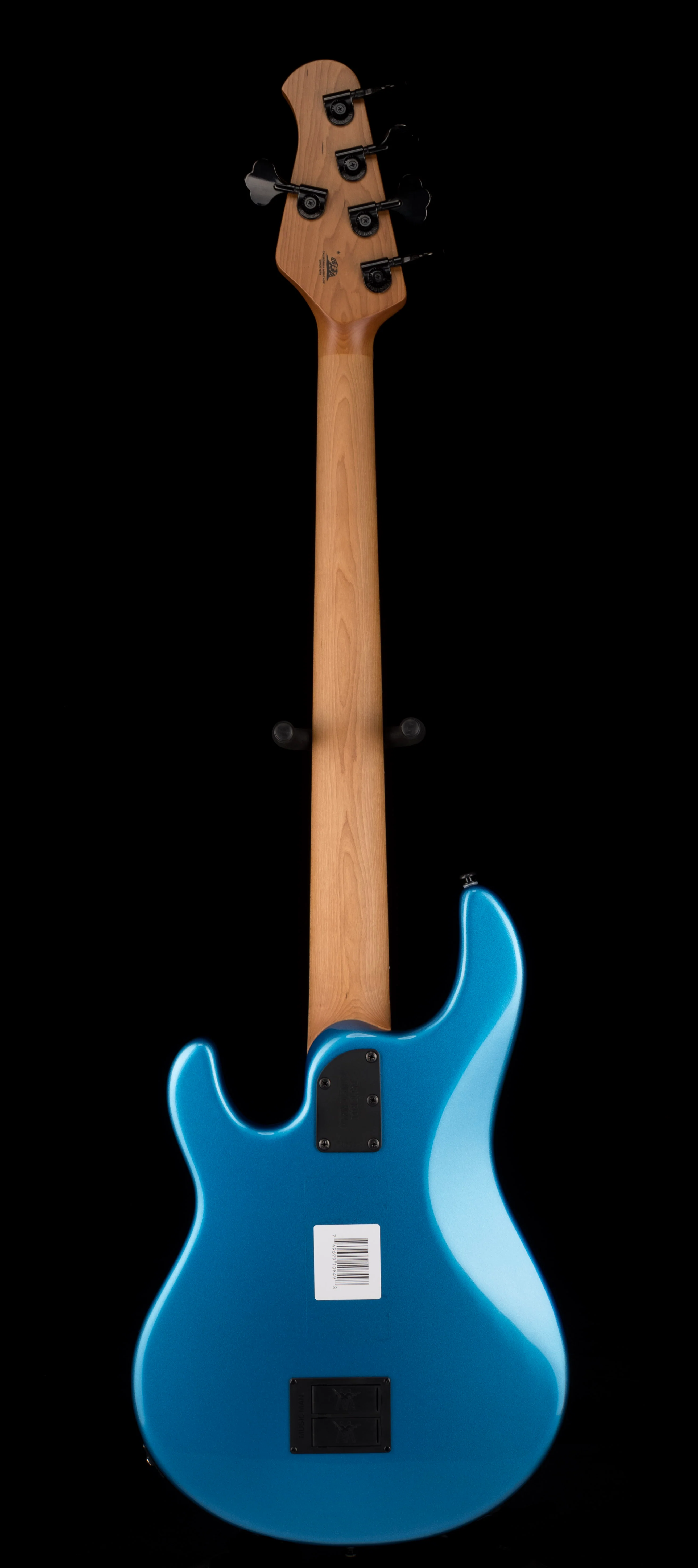 Ernie Ball Music Man StingRay Special 5 HH Bass Speed Blue Roasted Maple With Case - Image 14