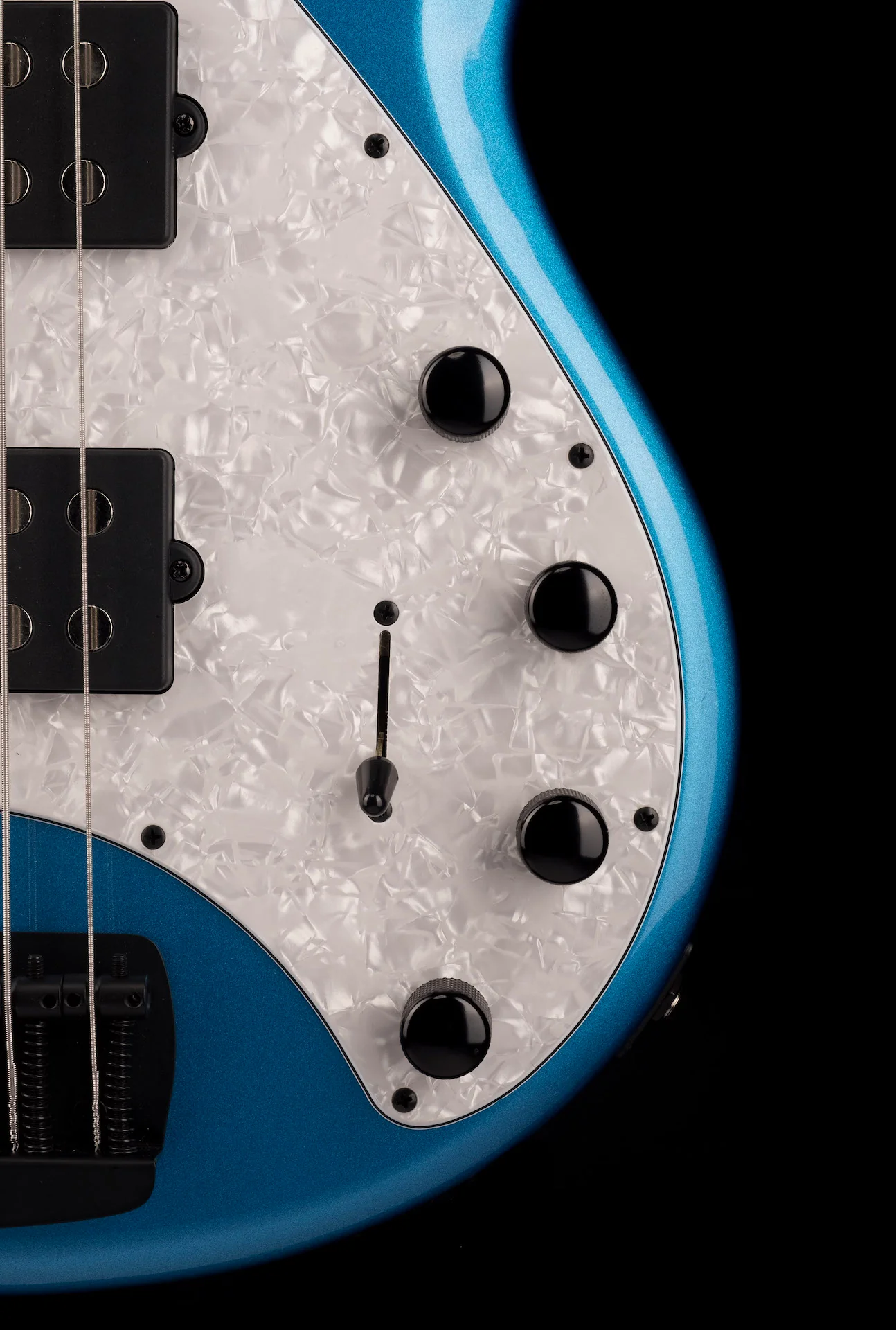 Ernie Ball Music Man StingRay Special 5 HH Bass Speed Blue Roasted Maple With Case - Image 7