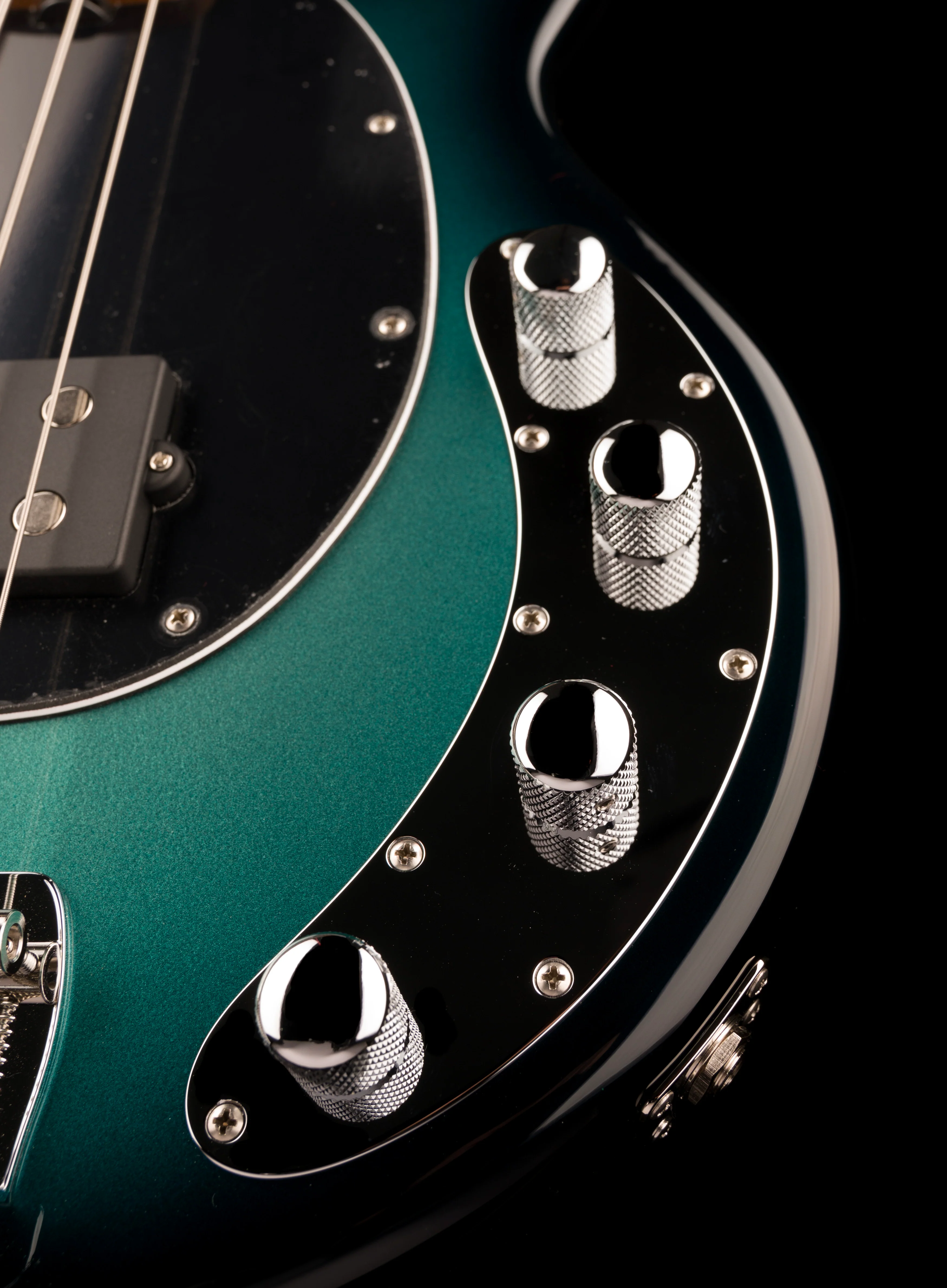 Ernie Ball Music Man StingRay Special Bass Frost Green Pearl with Mono Case - Image 7