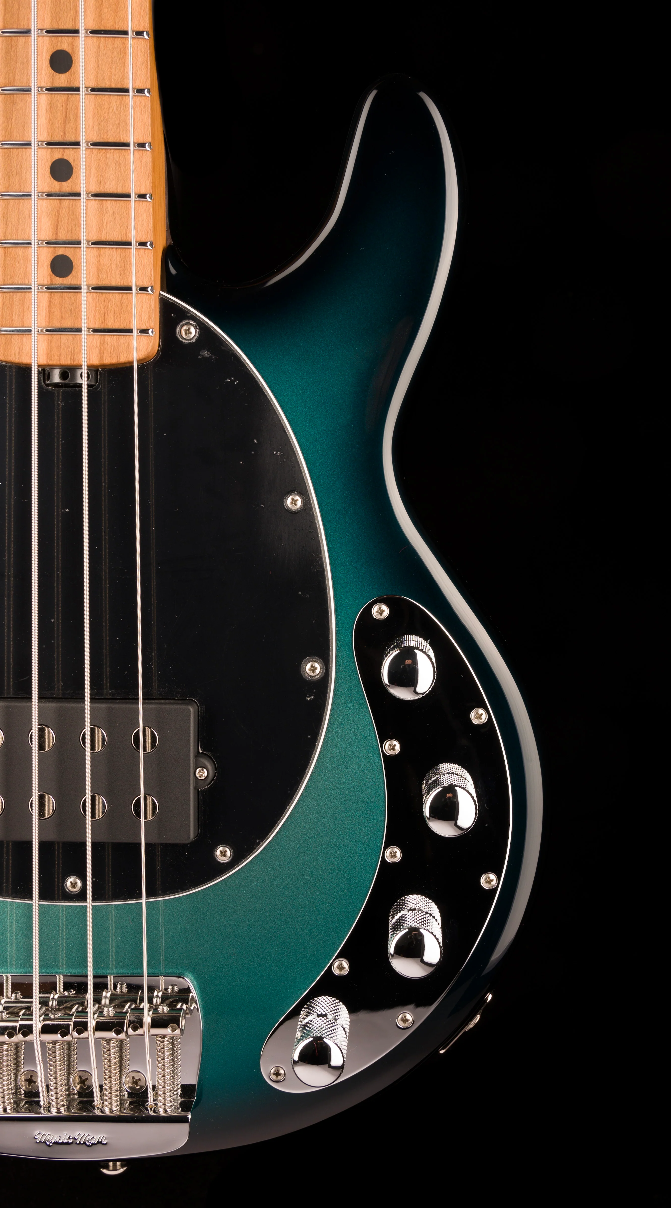 Ernie Ball Music Man StingRay Special Bass Frost Green Pearl with Mono Case - Image 8