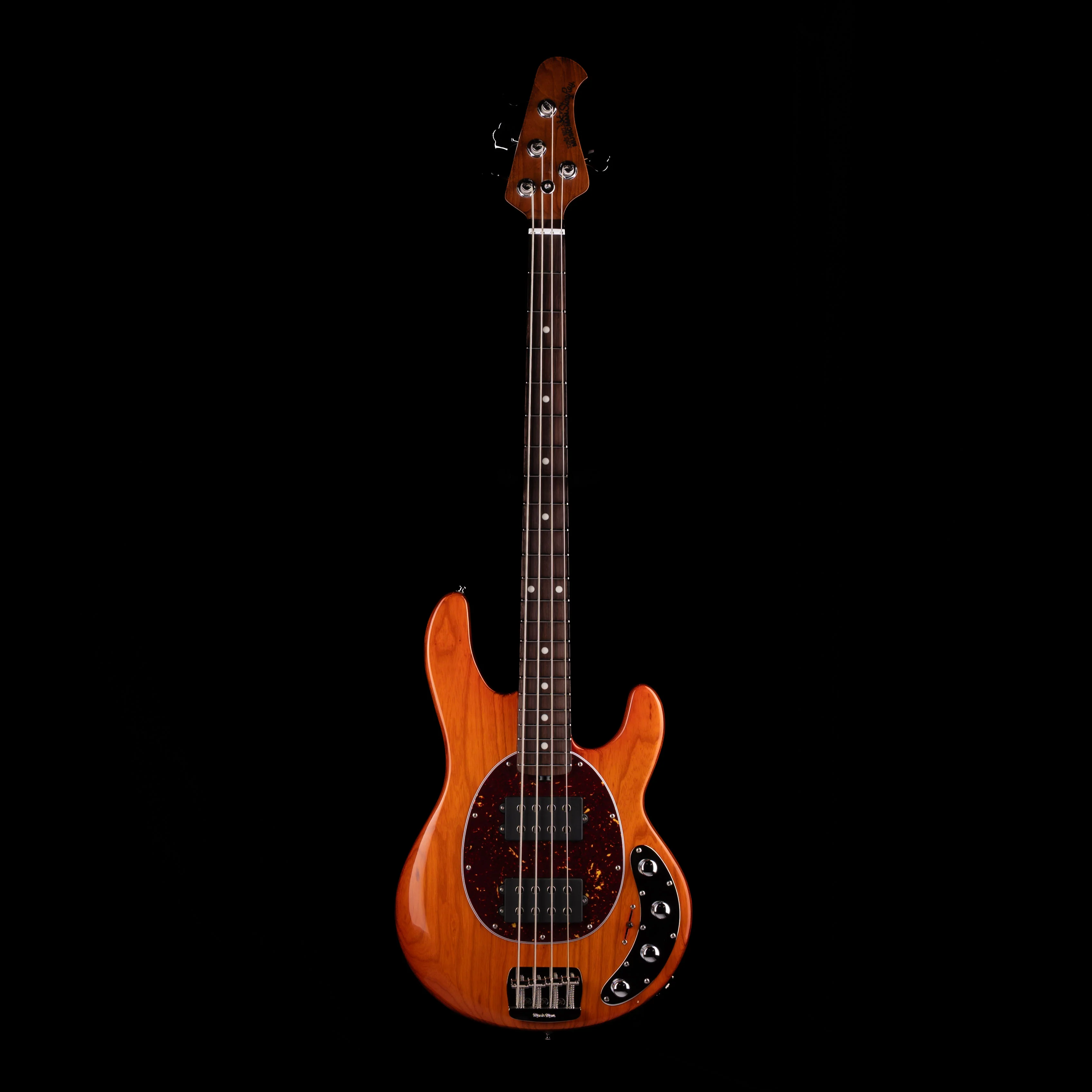 Ernie Ball Music Man Stingray Special HH Translucent Orange With Mono Case - Image 2