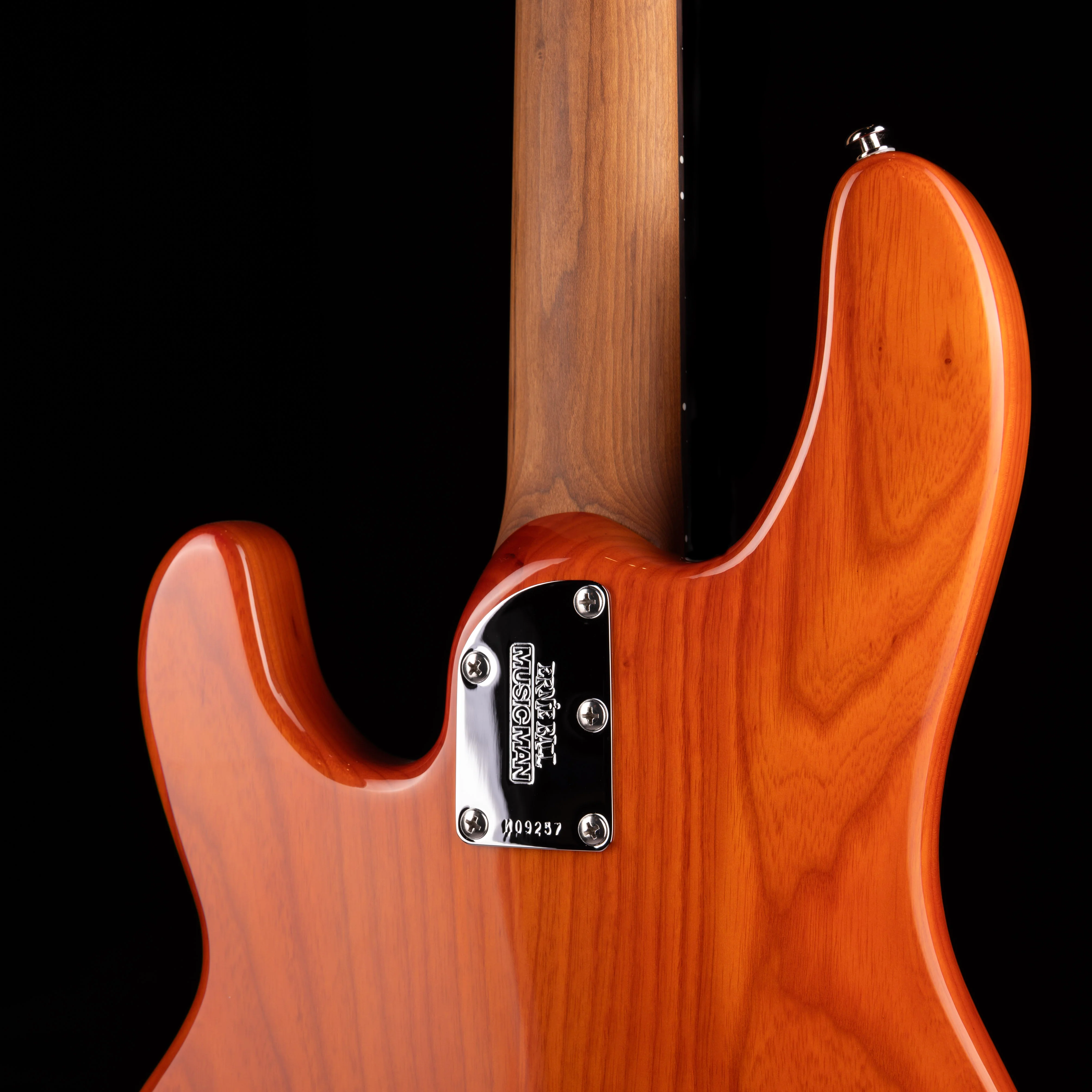 Ernie Ball Music Man Stingray Special HH Translucent Orange With Mono Case - Image 6