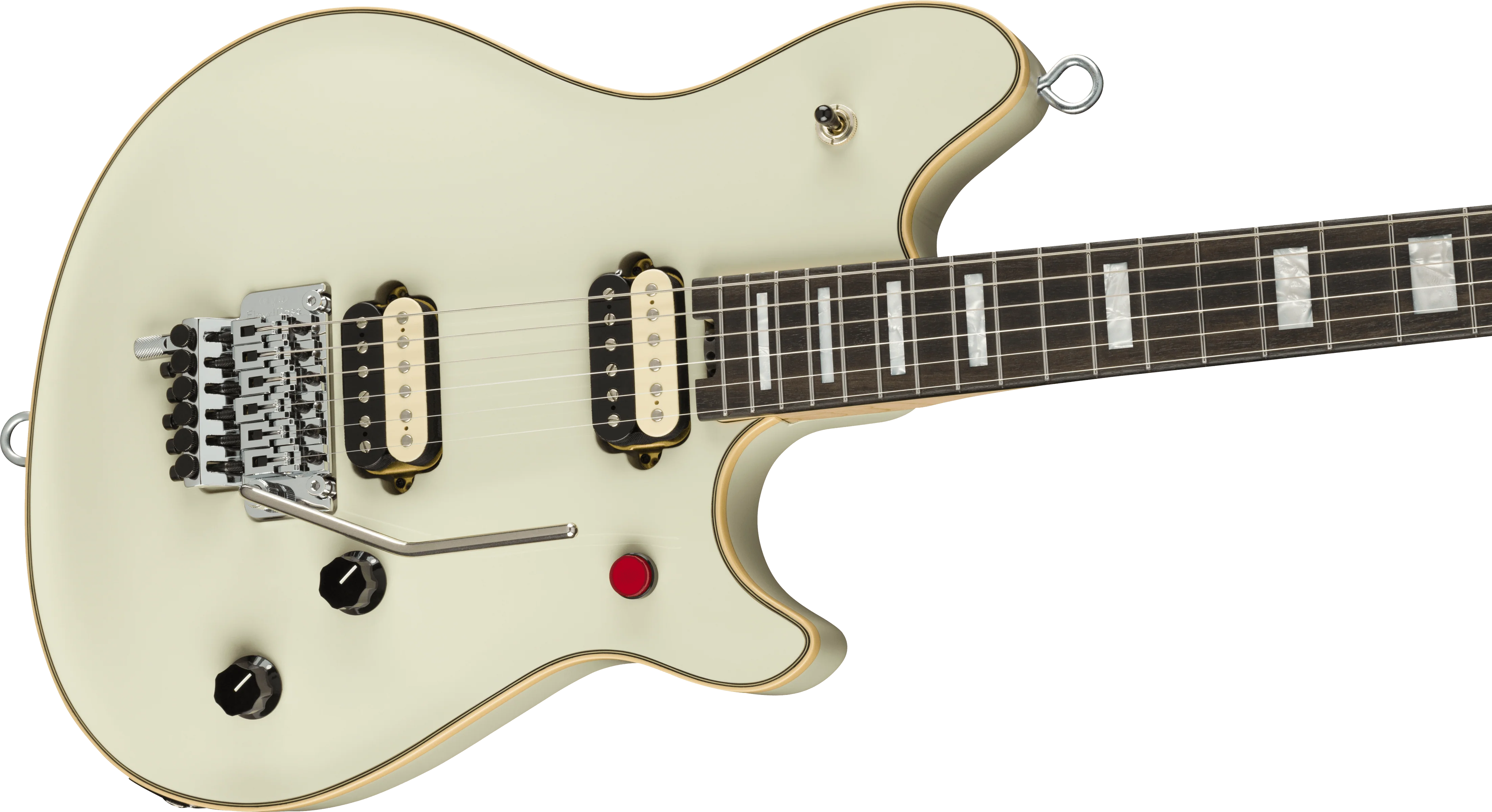 EVH MIJ Series EVH Signature Wolfgang Ebony Fingerboard Ivory With Case - Image 3