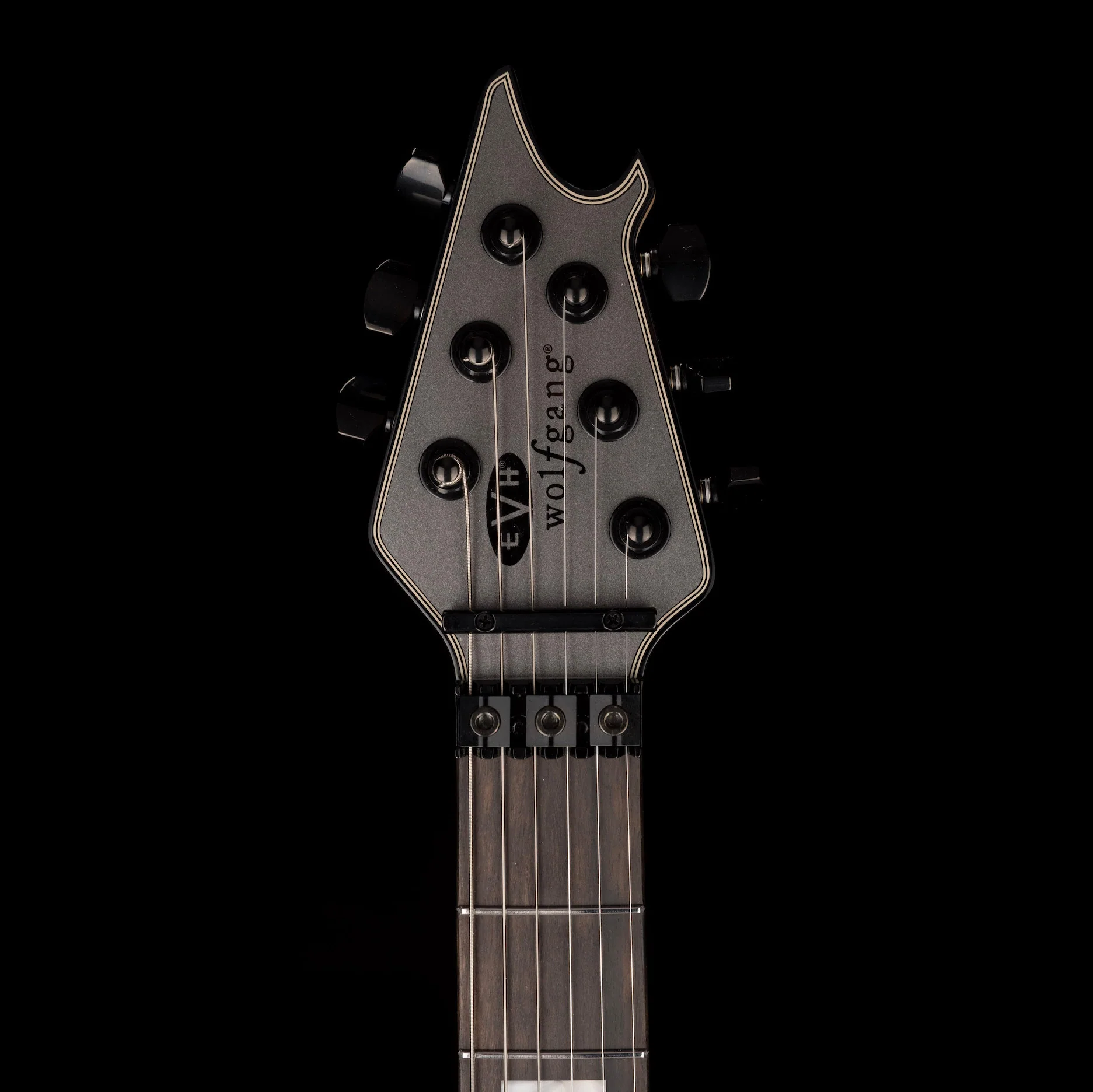 EVH Wolfgang USA Ebony Fingerboard Silver with Case - Serial # WG13742A - Demo - Image 12