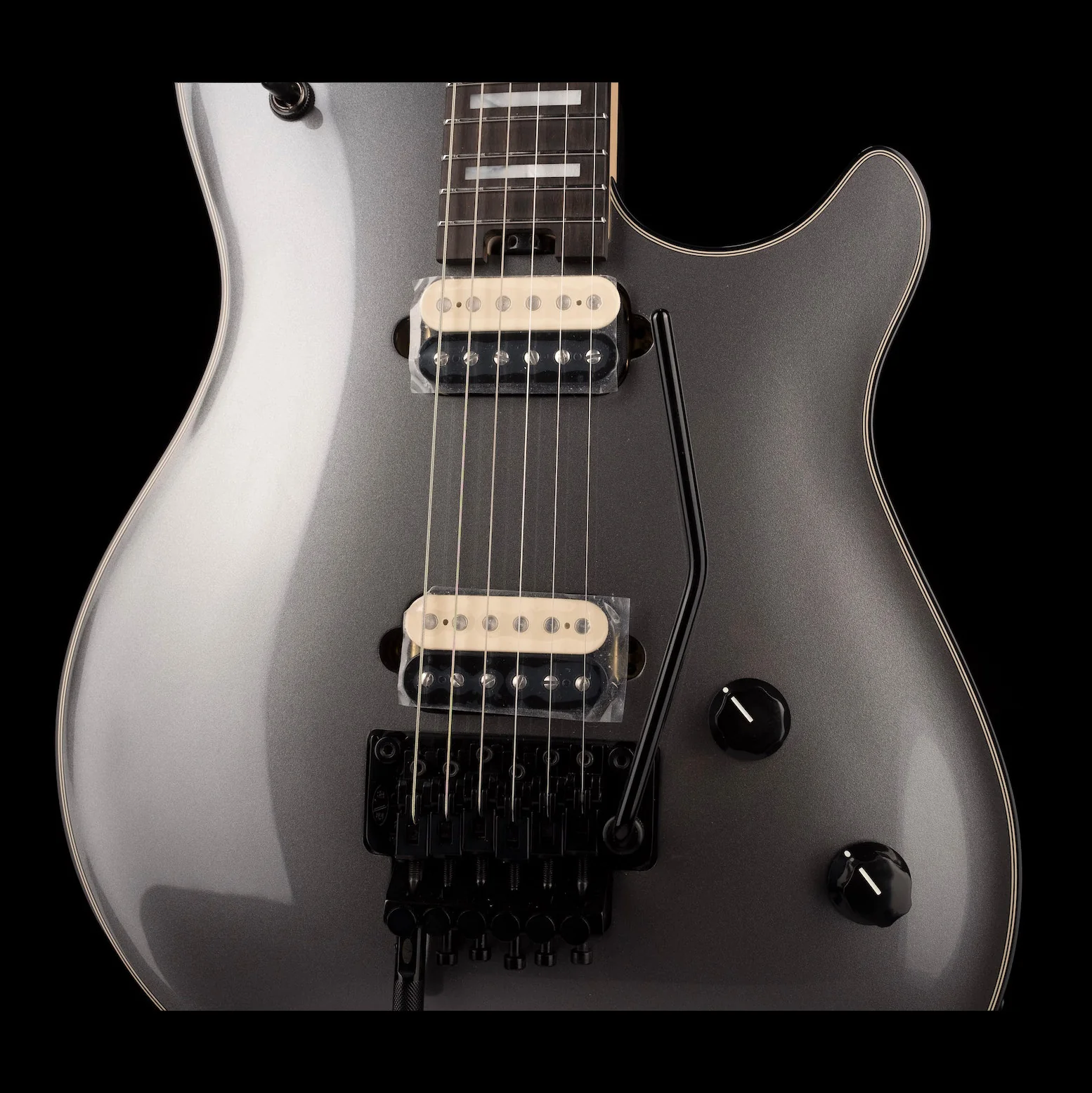 EVH Wolfgang USA Ebony Fingerboard Silver with Case - Serial # WG13742A - Demo - Image 6