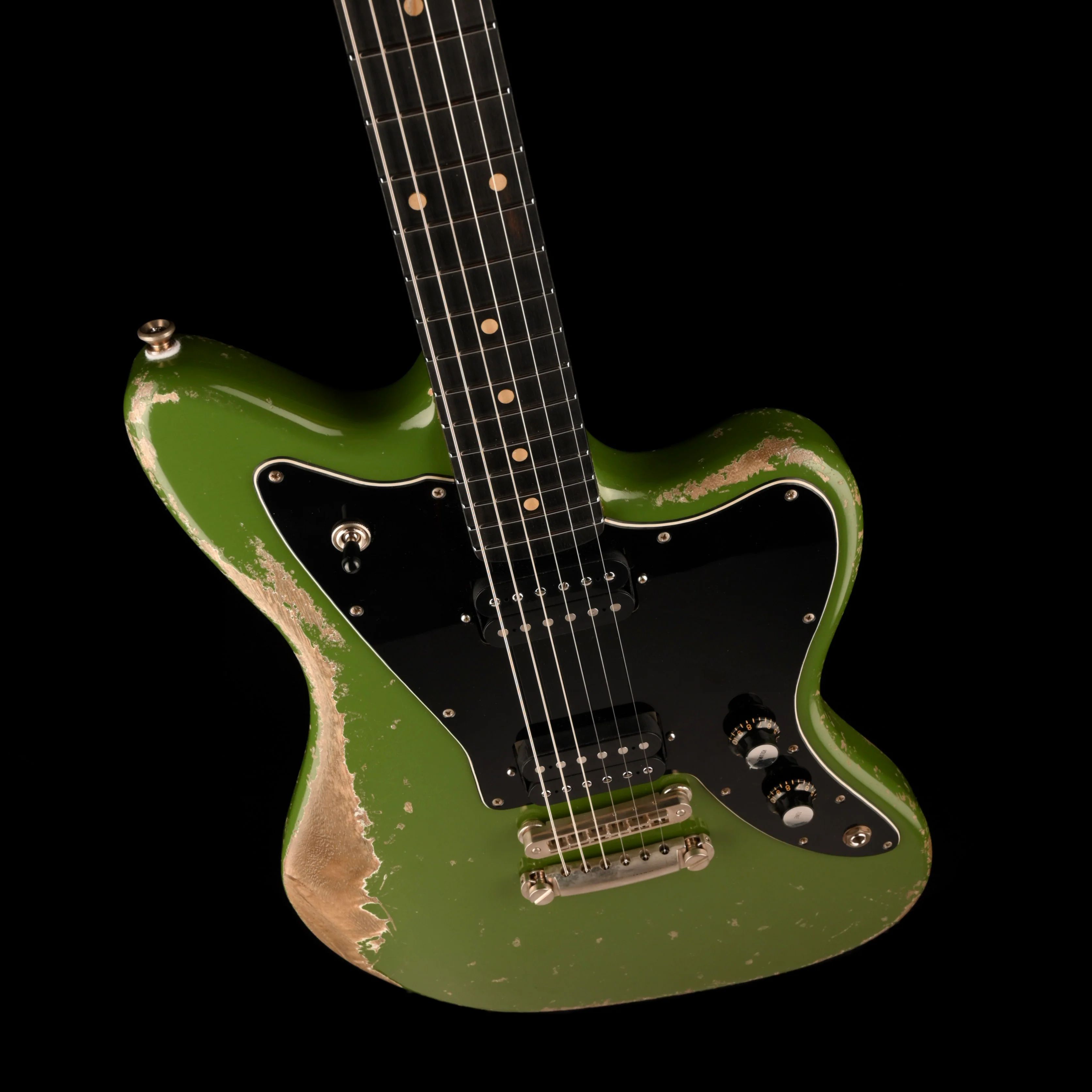 Fano Alt de Facto JM6 HB Heavy Distress Olive with Gig Bag - Image 3
