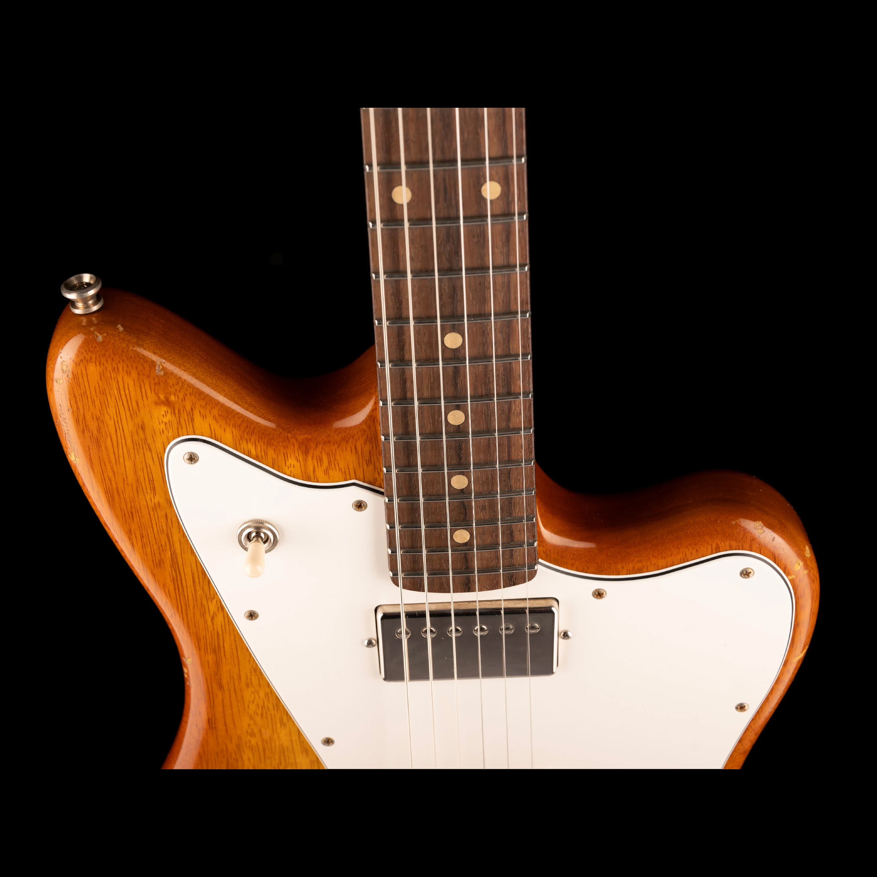 Fano Alt de Facto JM6 Medium Distress Amber Burst with Case - Image 3