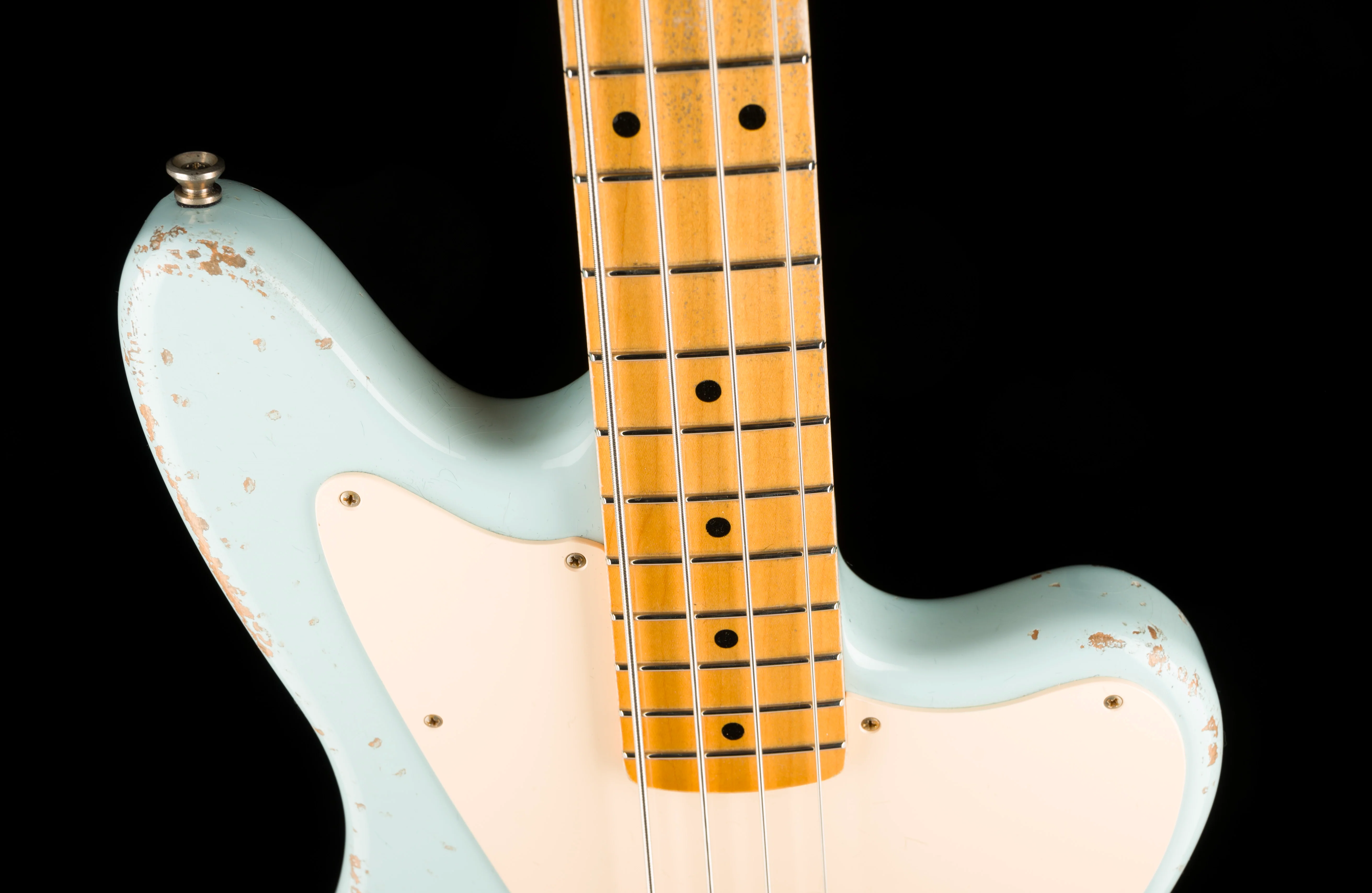 Fano Oltre JM4 Bass Heavy Distress Sonic Blue with Gig Bag - Image 3